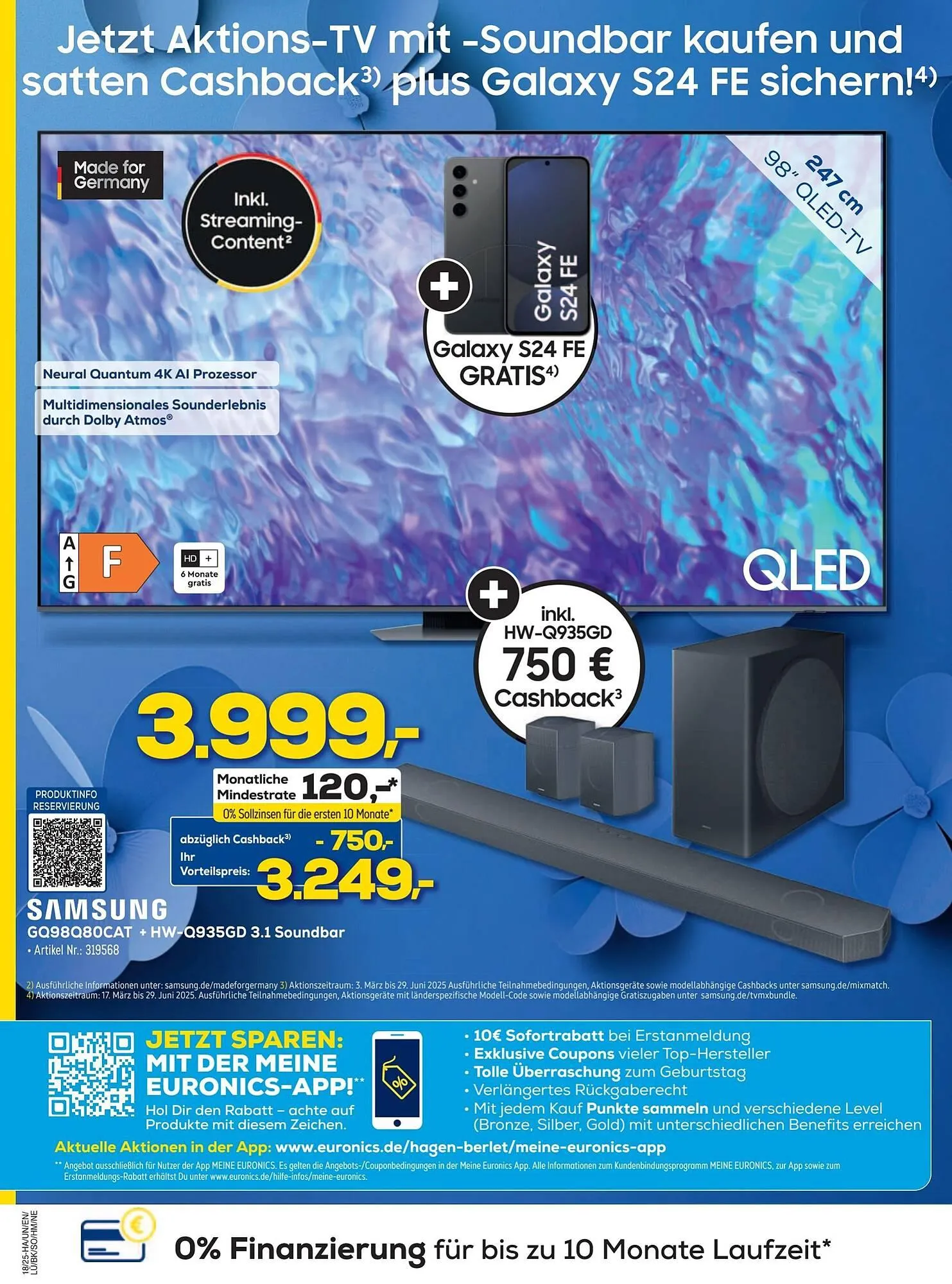 Euronics Berlet Prospekt von 24. April bis 3. Mai 2025 - Prospekt seite 12