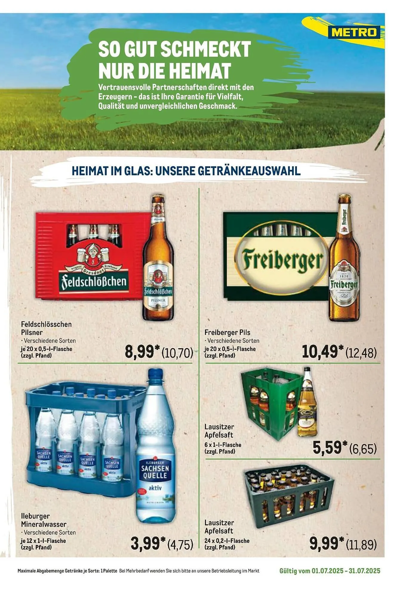 METRO Prospekt von 1. Juli bis 31. Juli 2025 - Prospekt seite 121