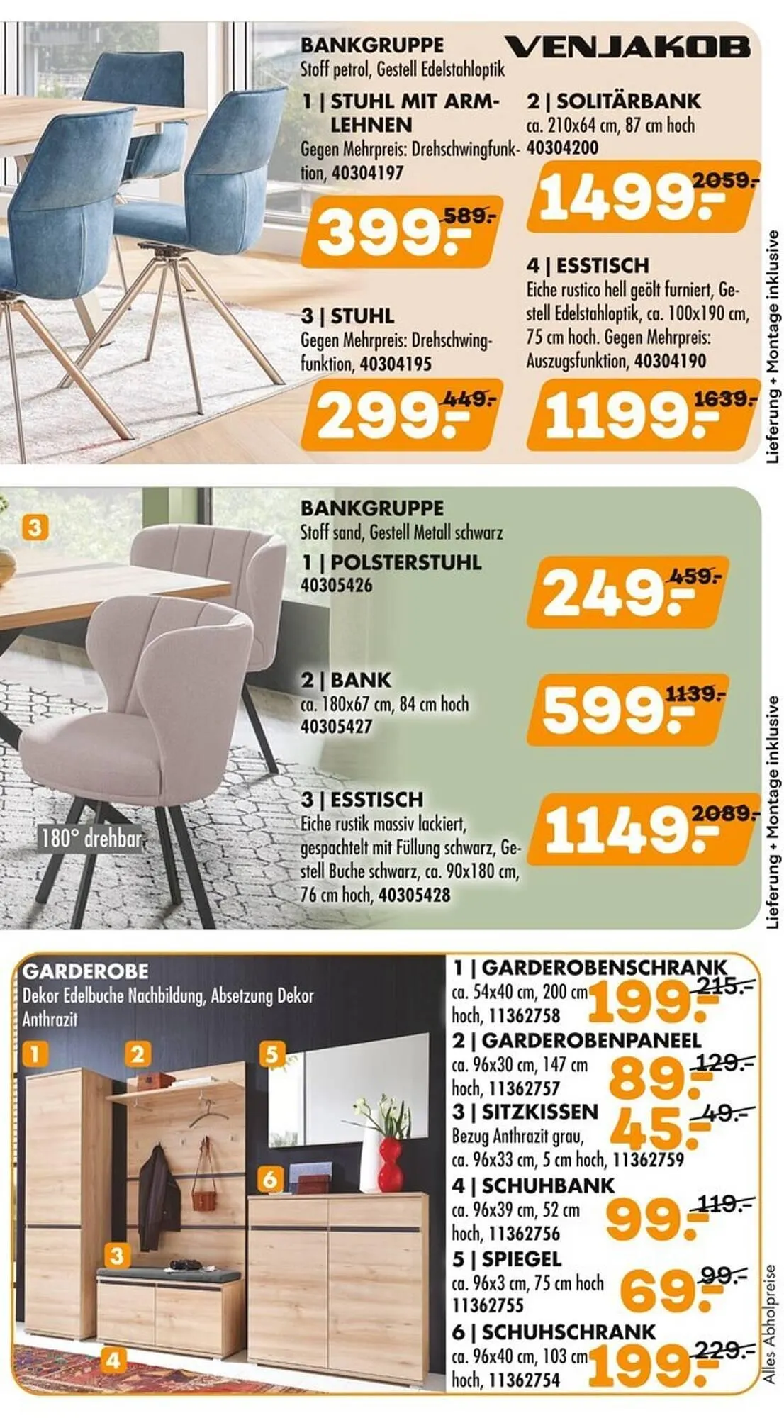 Möbel Kraft Prospekt von 12. März bis 8. April 2025 - Prospekt seite 5