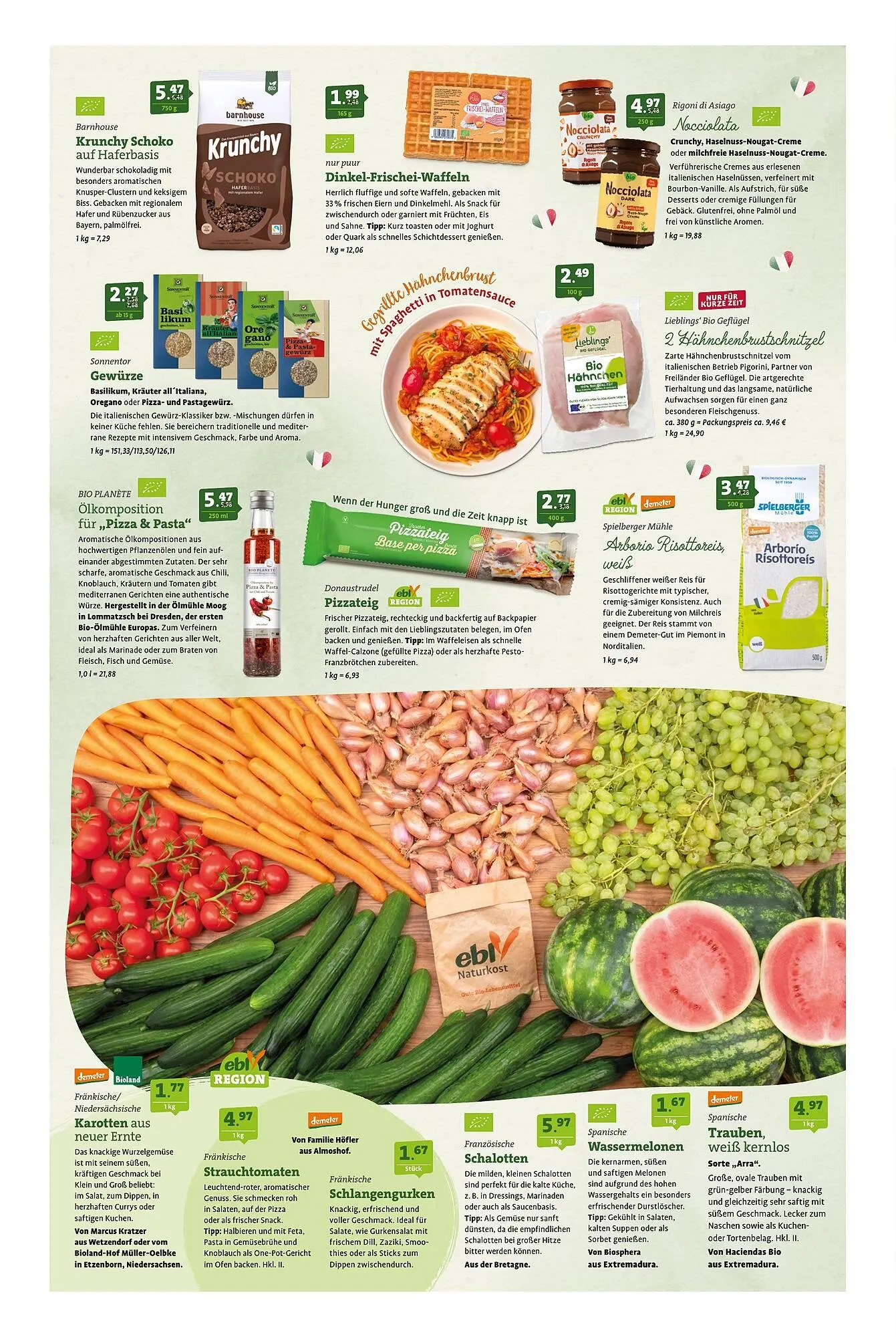 Ebl Naturkost Prospekt von 30. Juli bis 12. August 2025 - Prospekt seite 3