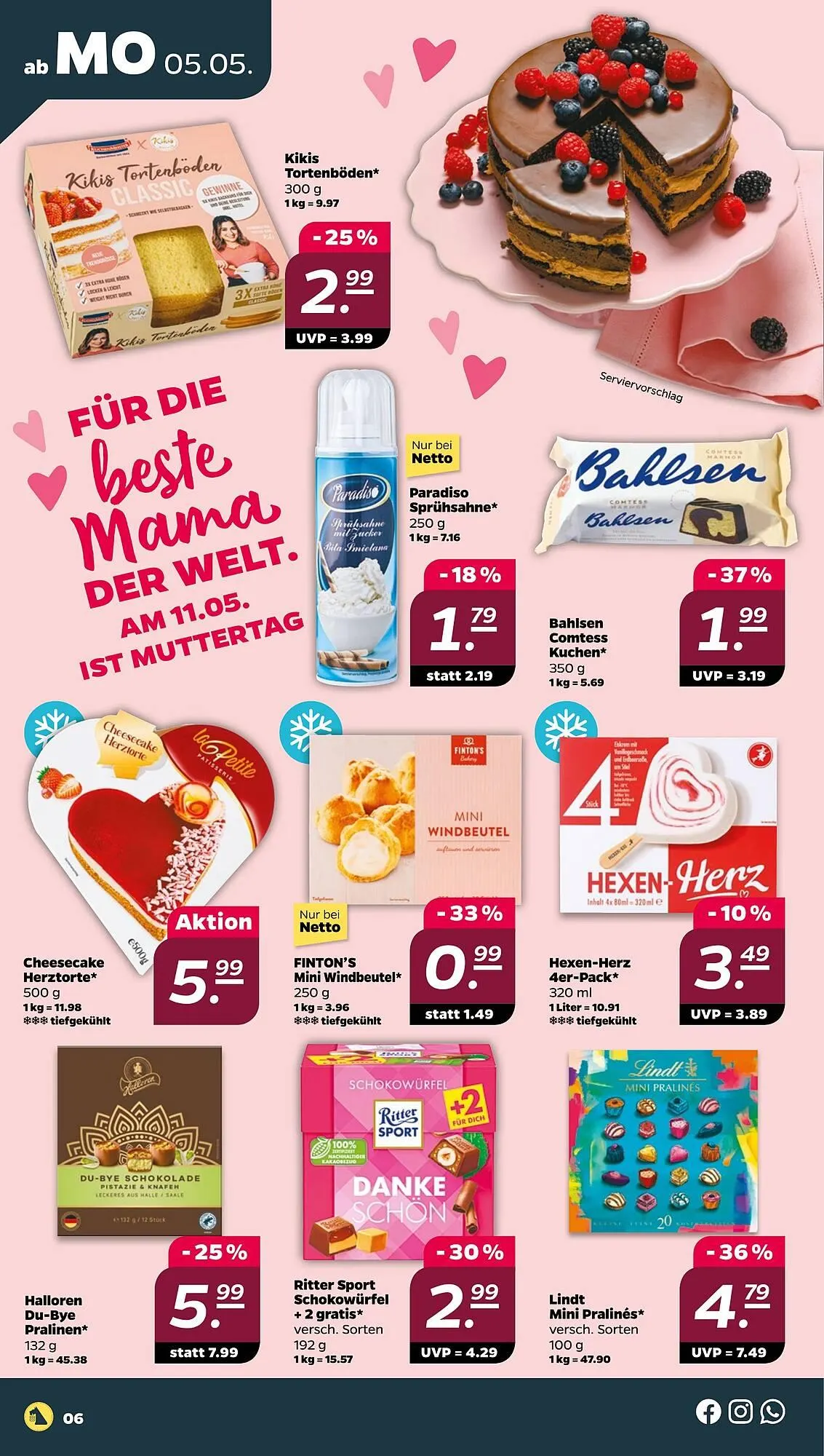 NETTO Prospekt von 5. Mai bis 10. Mai 2025 - Prospekt seite 6