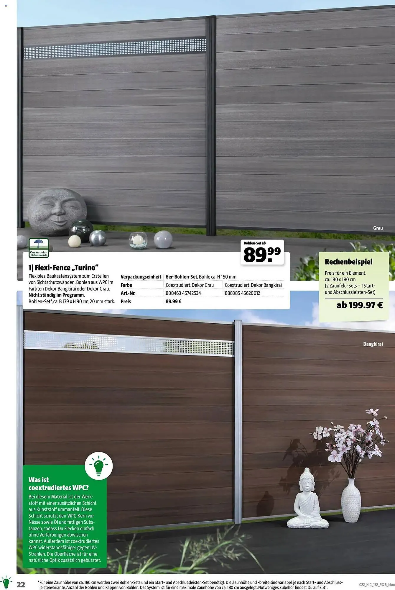 Hagebau Prospekt von 2. März bis 31. Dezember 2026 - Prospekt seite 22