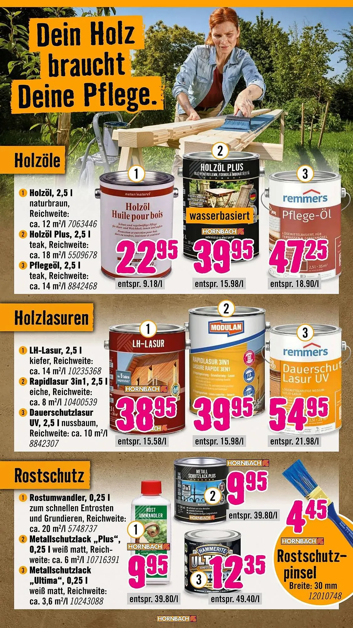 Hornbach Prospekt von 6. Mai bis 3. Juni 2026 - Prospekt seite 19