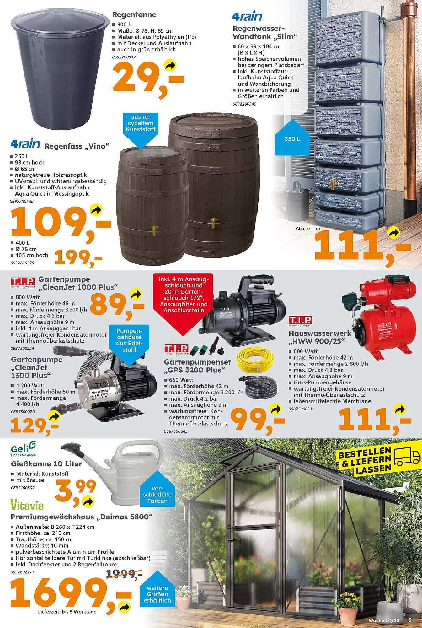 Globus Baumarkt Prospekt von 30. März bis 5. April 2025 - Prospekt seite 5