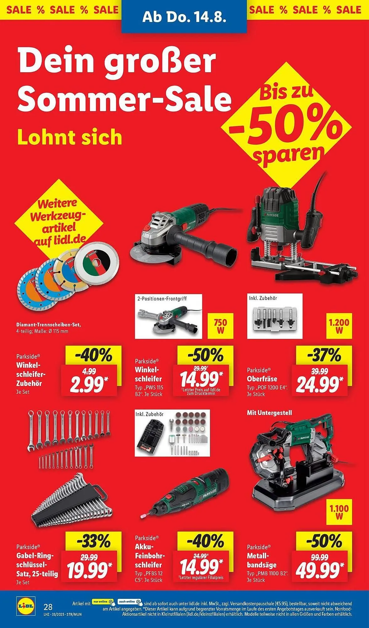 Lidl Prospekt von 11. August bis 16. August 2025 - Prospekt seite 14