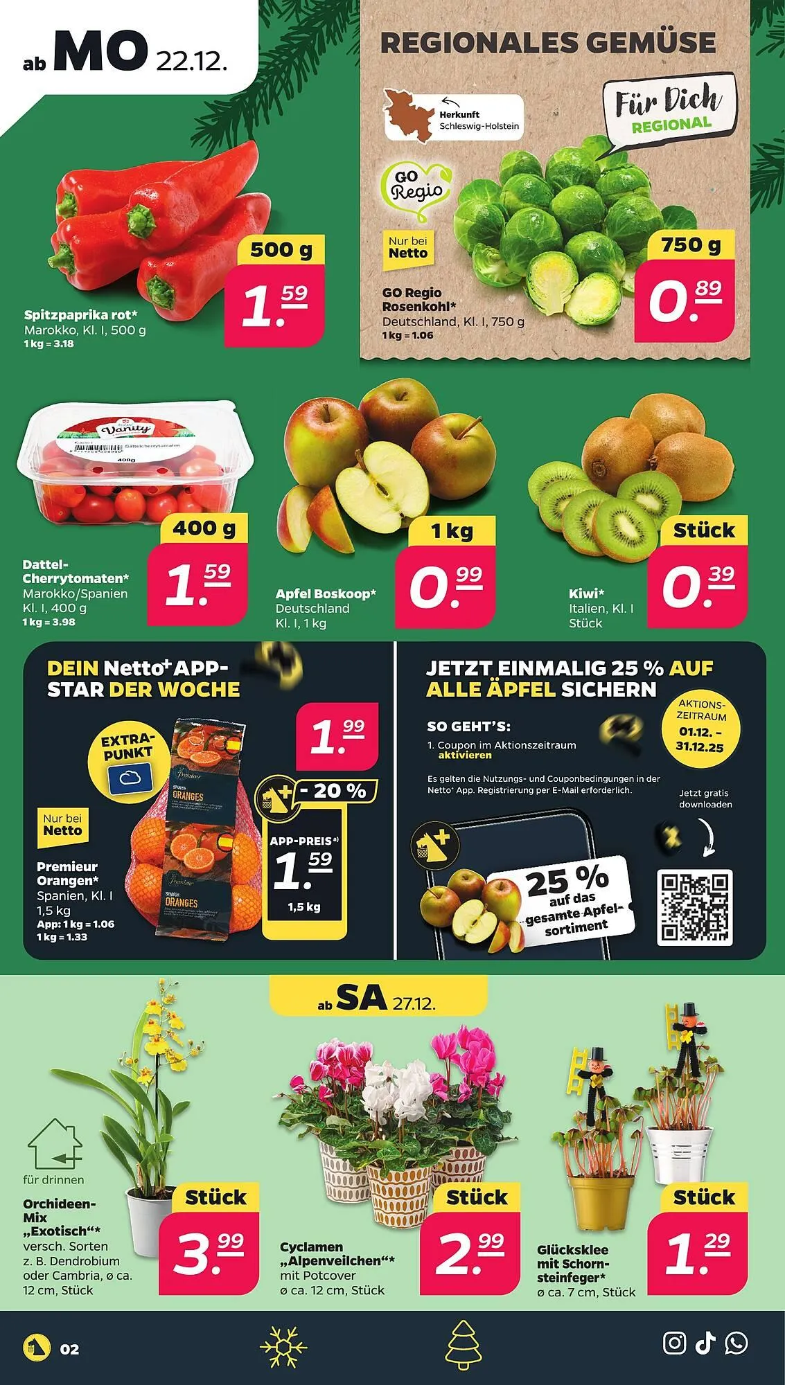 NETTO Prospekt von 22. Dezember bis 27. Dezember 2025 - Prospekt seite 2
