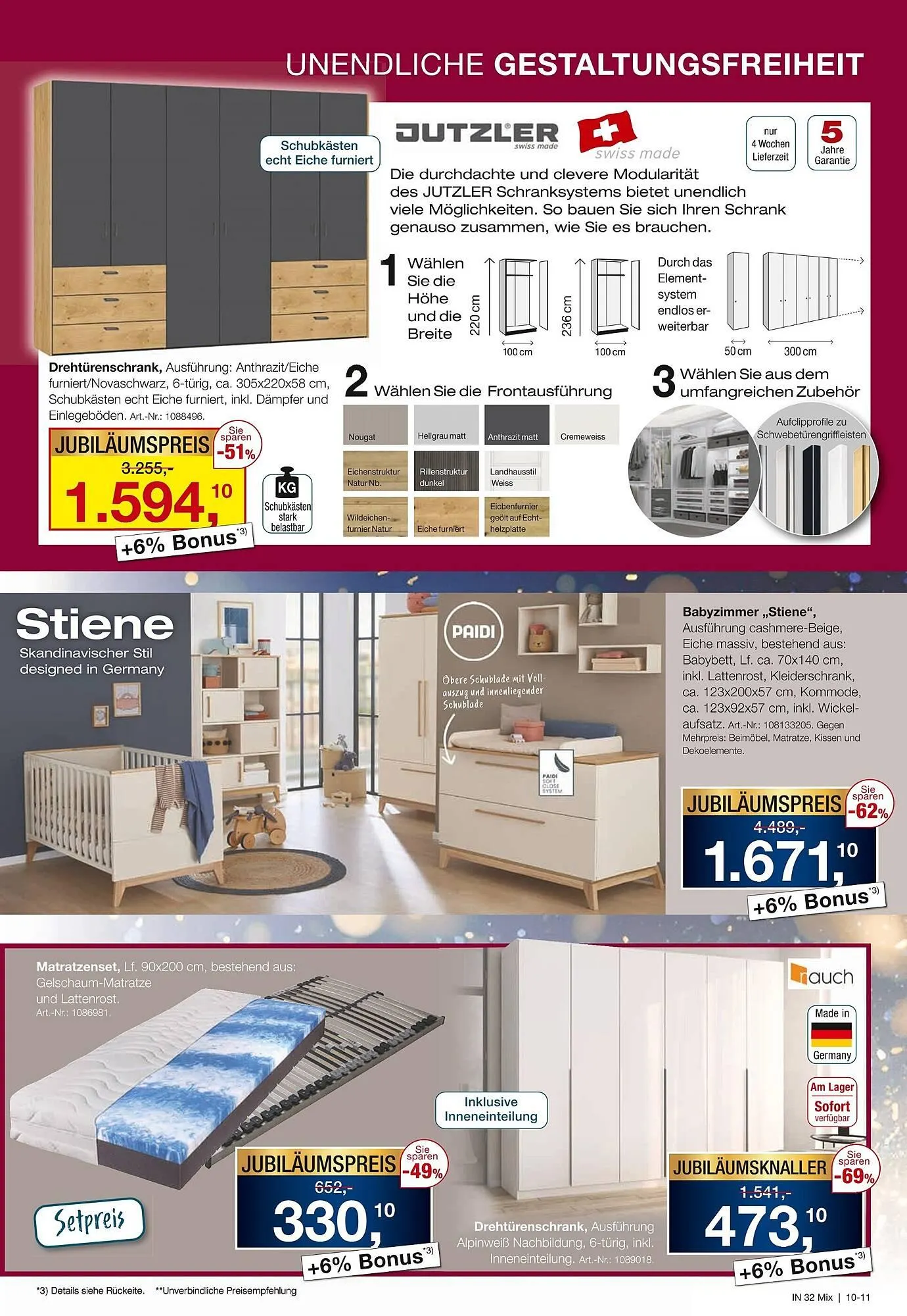 Möbel Inhofer Prospekt von 17. Dezember bis 31. Dezember 2025 - Prospekt seite 11