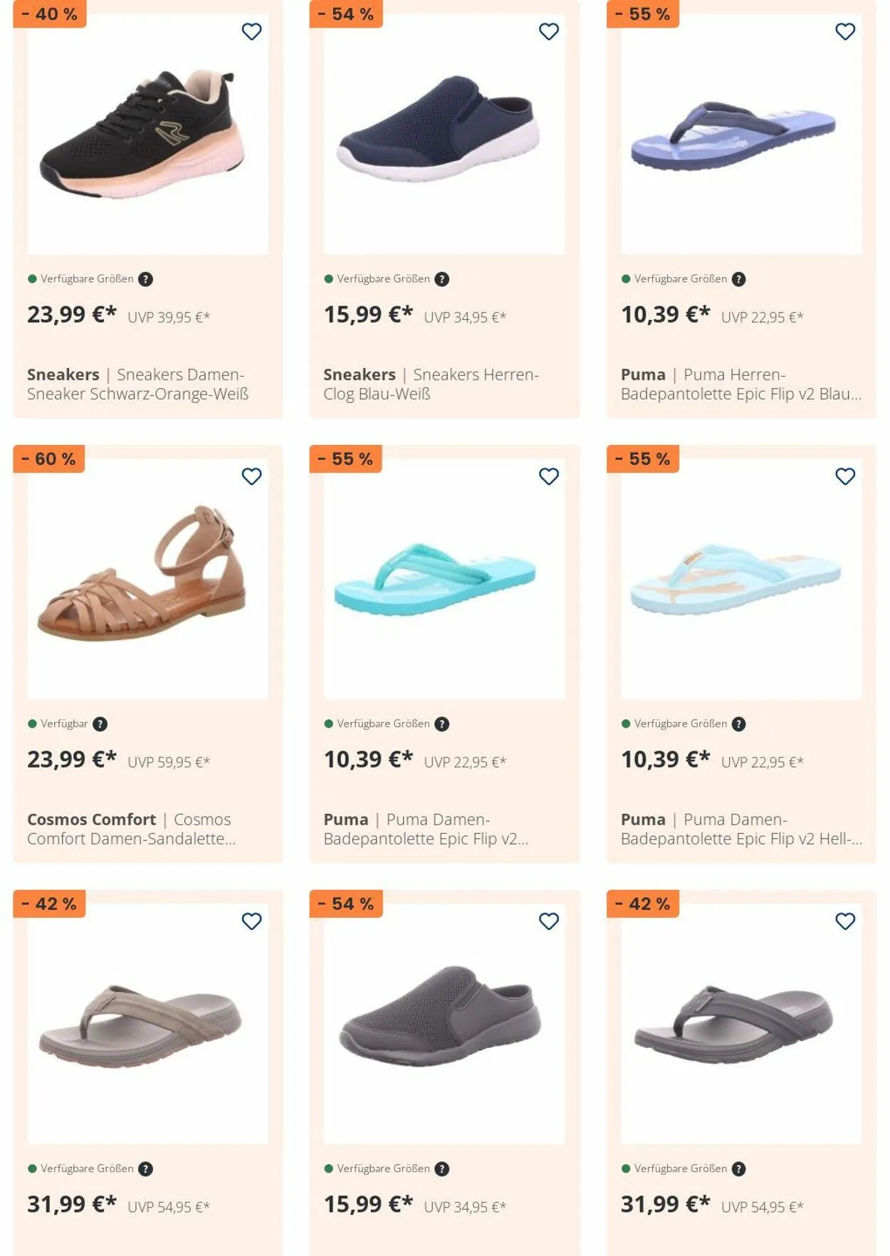 SCHUH OKAY Aktueller Prospekt von 4. August bis 13. August 2025 - Prospekt seite 8