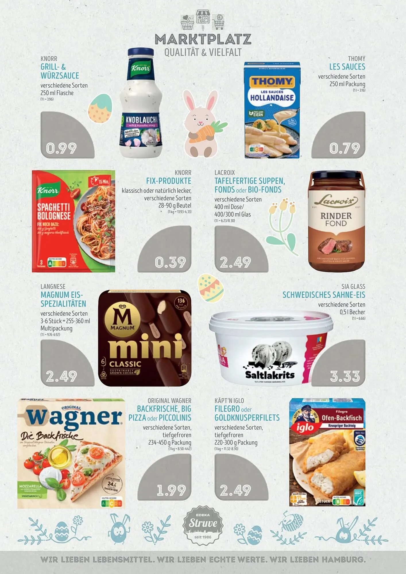 Edeka Struve Prospekt von 14. April bis 20. April 2025 - Prospekt seite 9