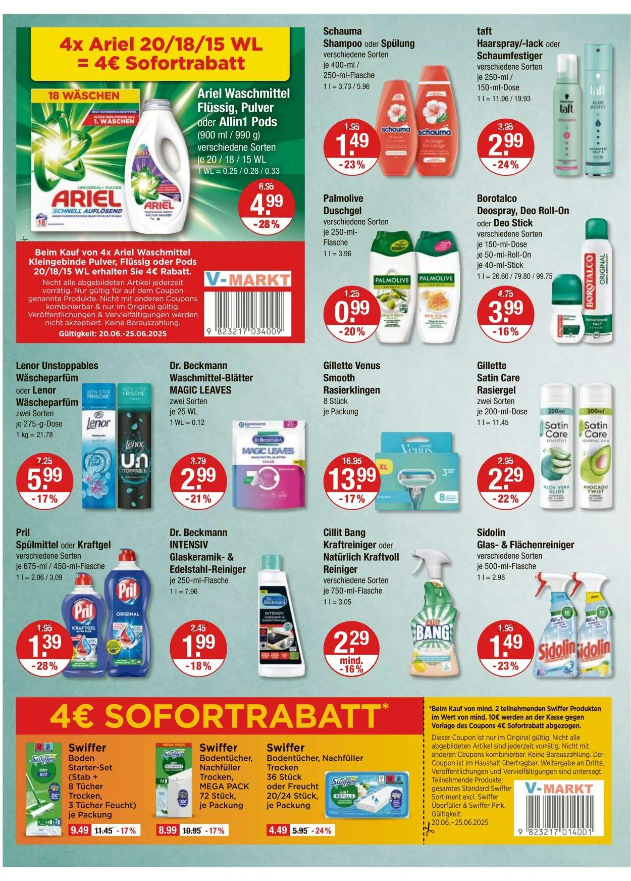 V-Markt Aktueller Prospekt von 20. Juni bis 25. Juni 2025 - Prospekt seite 10