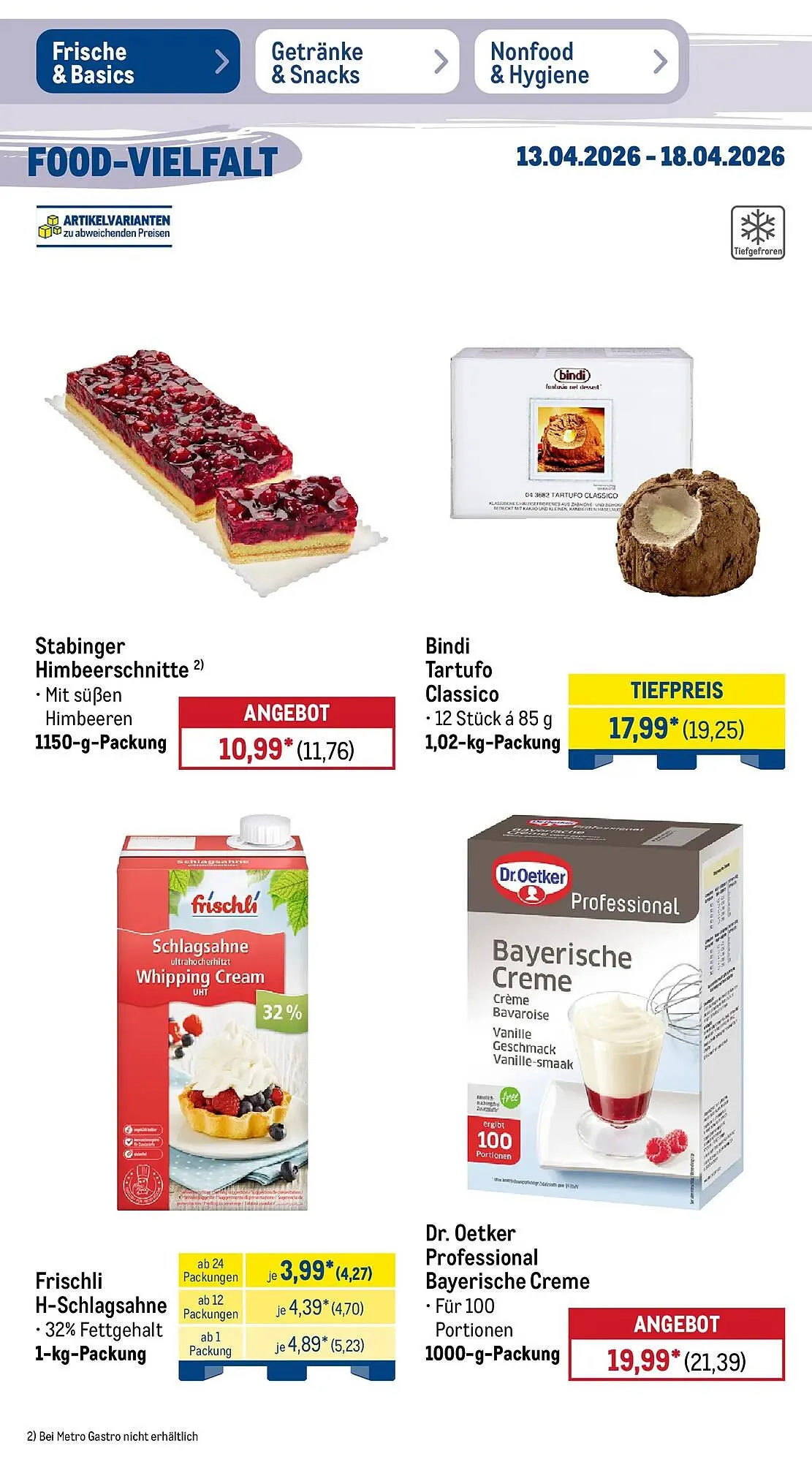 METRO Prospekt von 12. April bis 18. April 2026 - Prospekt seite 20
