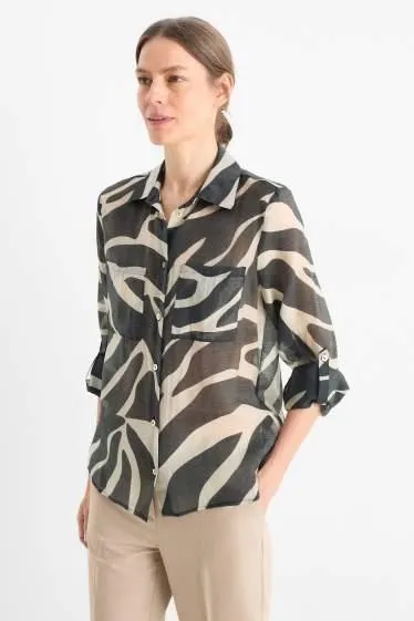 Blouse - patterned