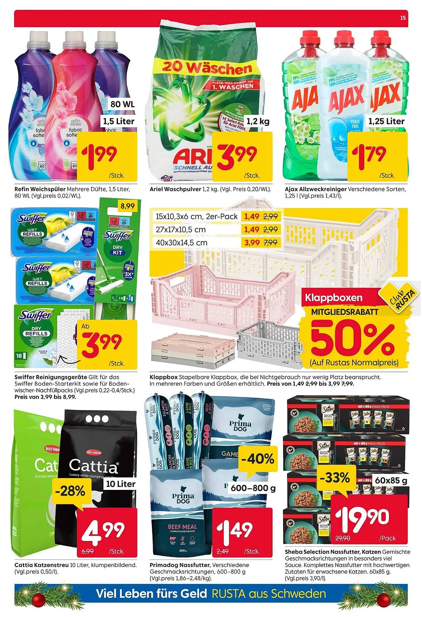 Rusta Prospekt von 29. November bis 5. Dezember 2025 - Prospekt seite 15