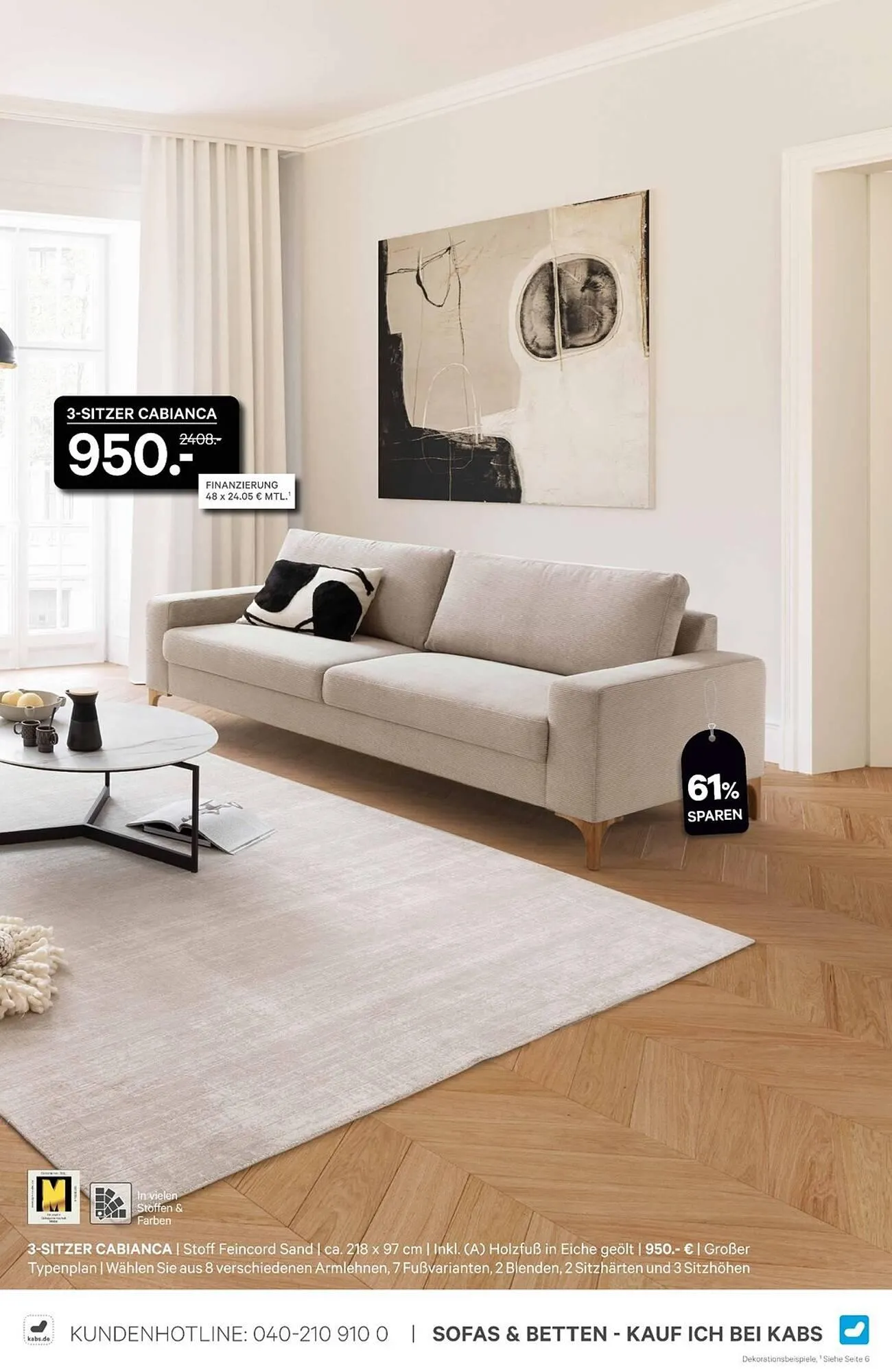 Kabs Polsterwelt Prospekt von 30. Januar bis 5. Februar 2026 - Prospekt seite 17