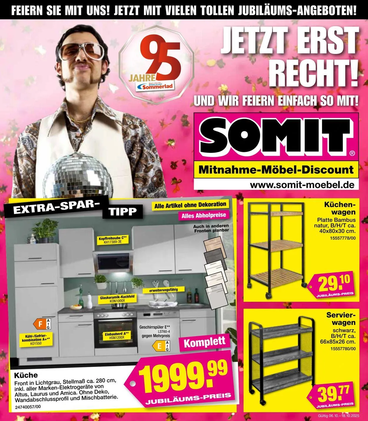 Somit Aktueller Prospekt von 6. Oktober bis 18. Oktober 2025 - Prospekt seite 1
