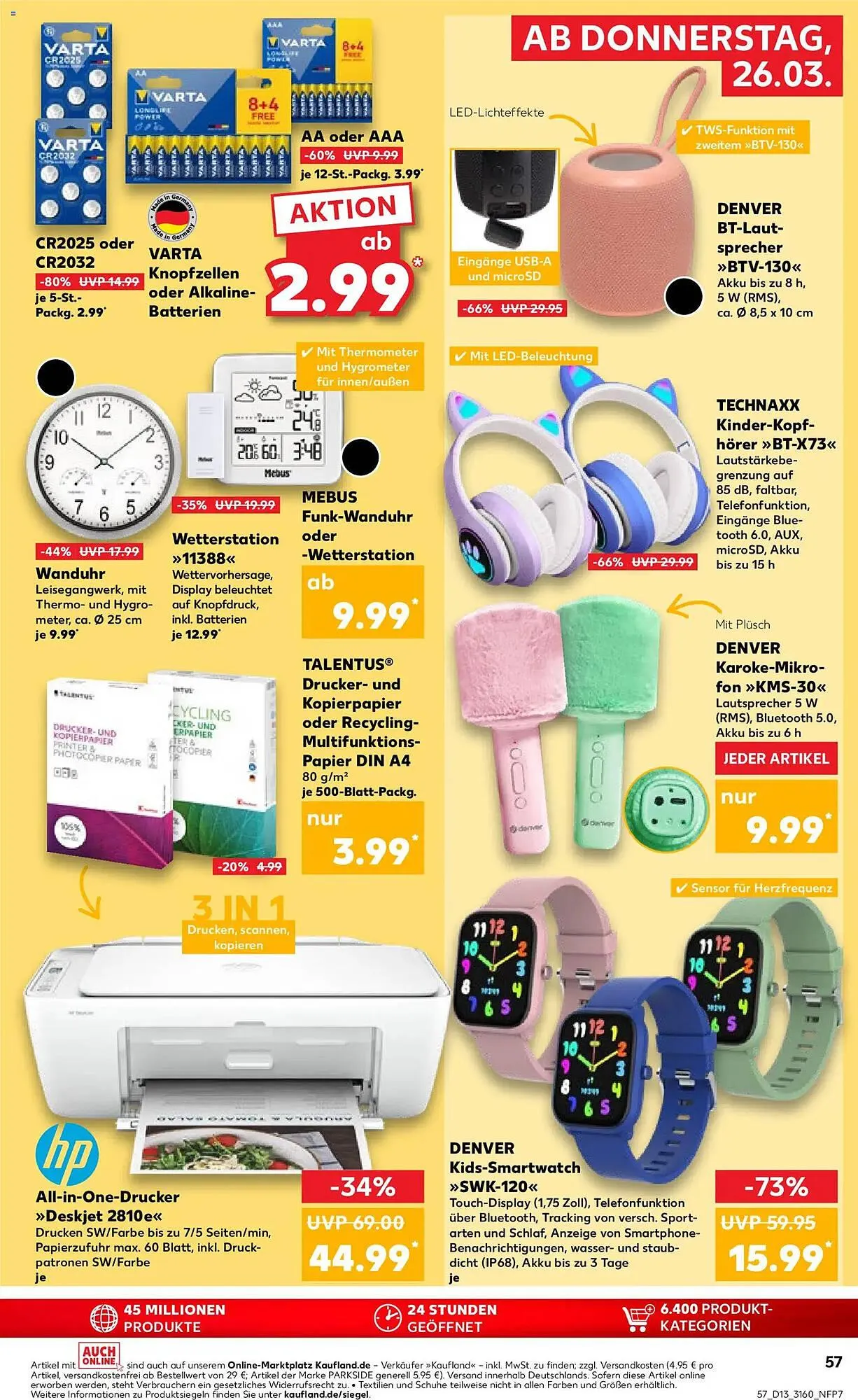 Kaufland Prospekt von 26. März bis 1. April 2026 - Prospekt seite 57