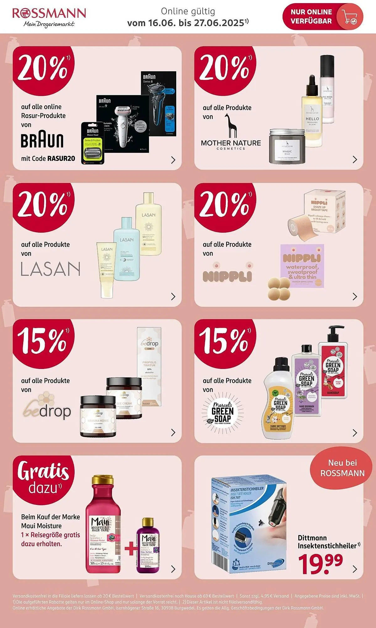 Rossmann Prospekt von 16. Juni bis 27. Juni 2025 - Prospekt seite 4