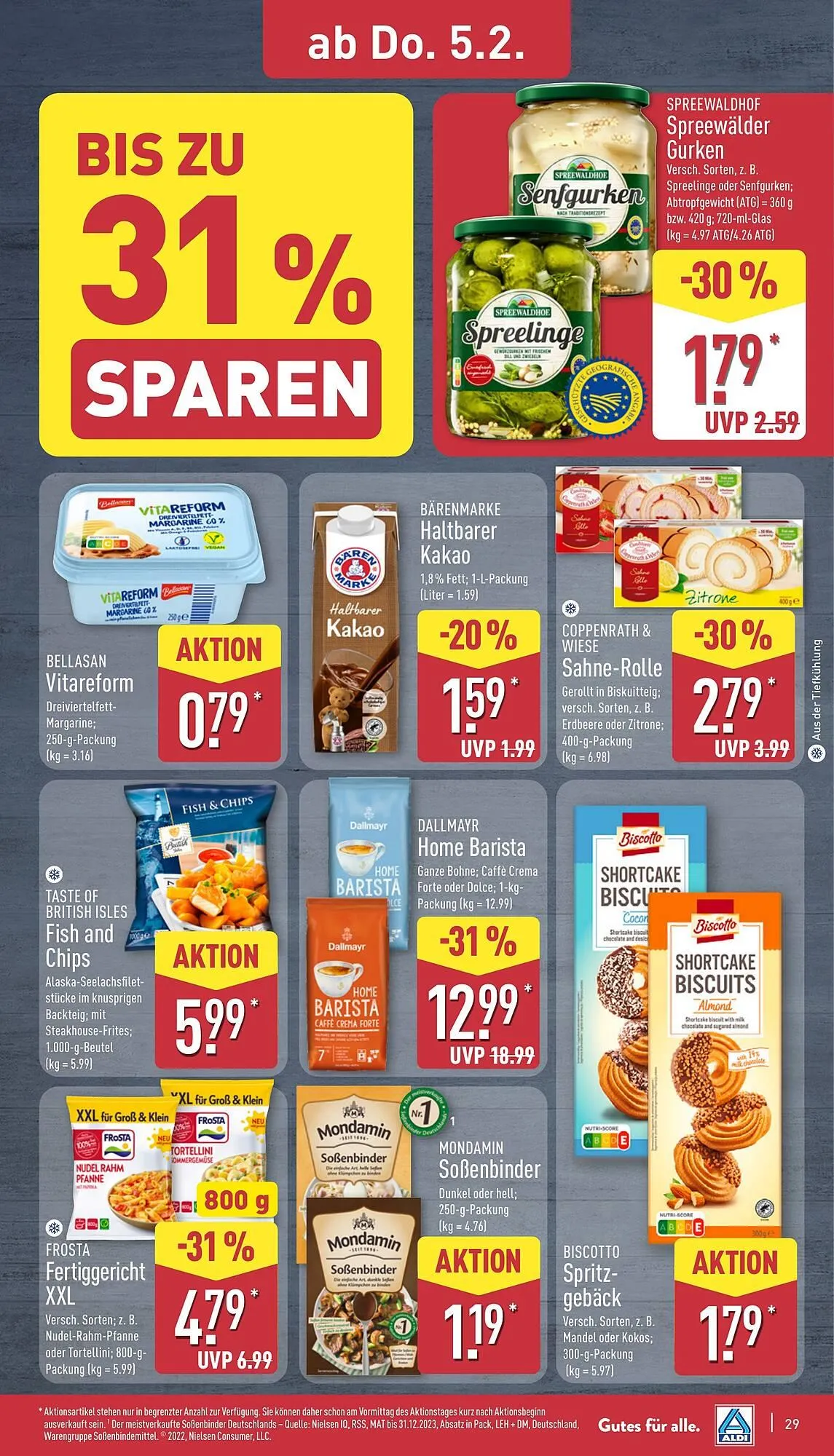 Aldi Nord Prospekt von 2. Februar bis 7. Februar 2026 - Prospekt seite 31