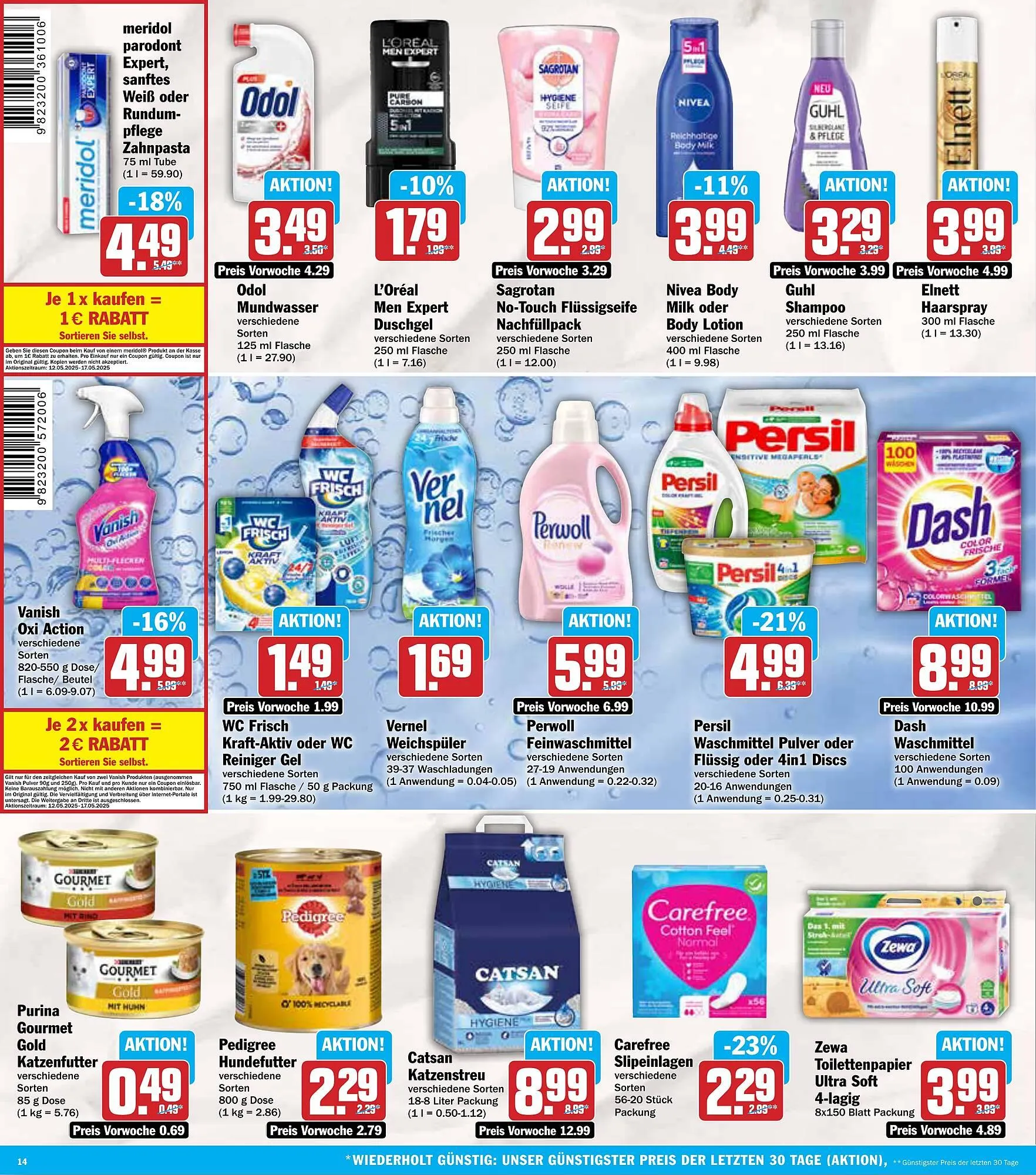 AEZ Prospekt von 12. Mai bis 17. Mai 2025 - Prospekt seite 14