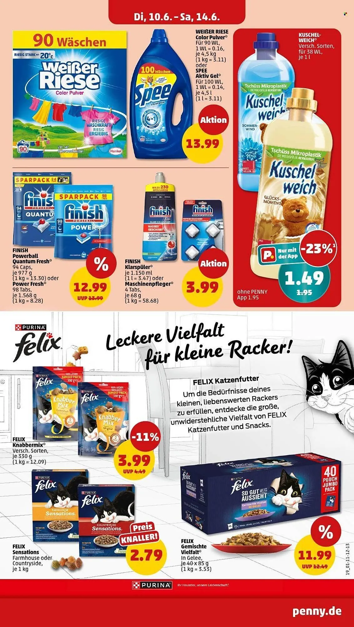 PENNY Prospekt von 10. Juni bis 14. Juni 2025 - Prospekt seite 21