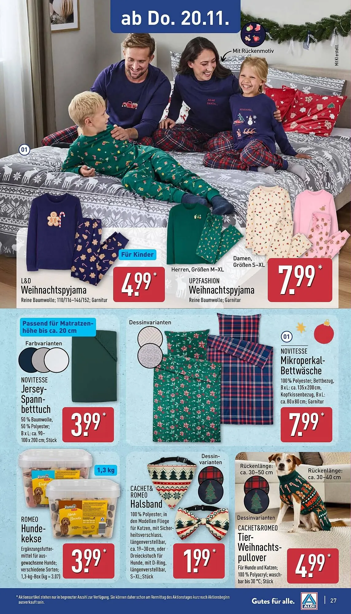 Aldi Nord Prospekt von 17. November bis 22. November 2025 - Prospekt seite 27