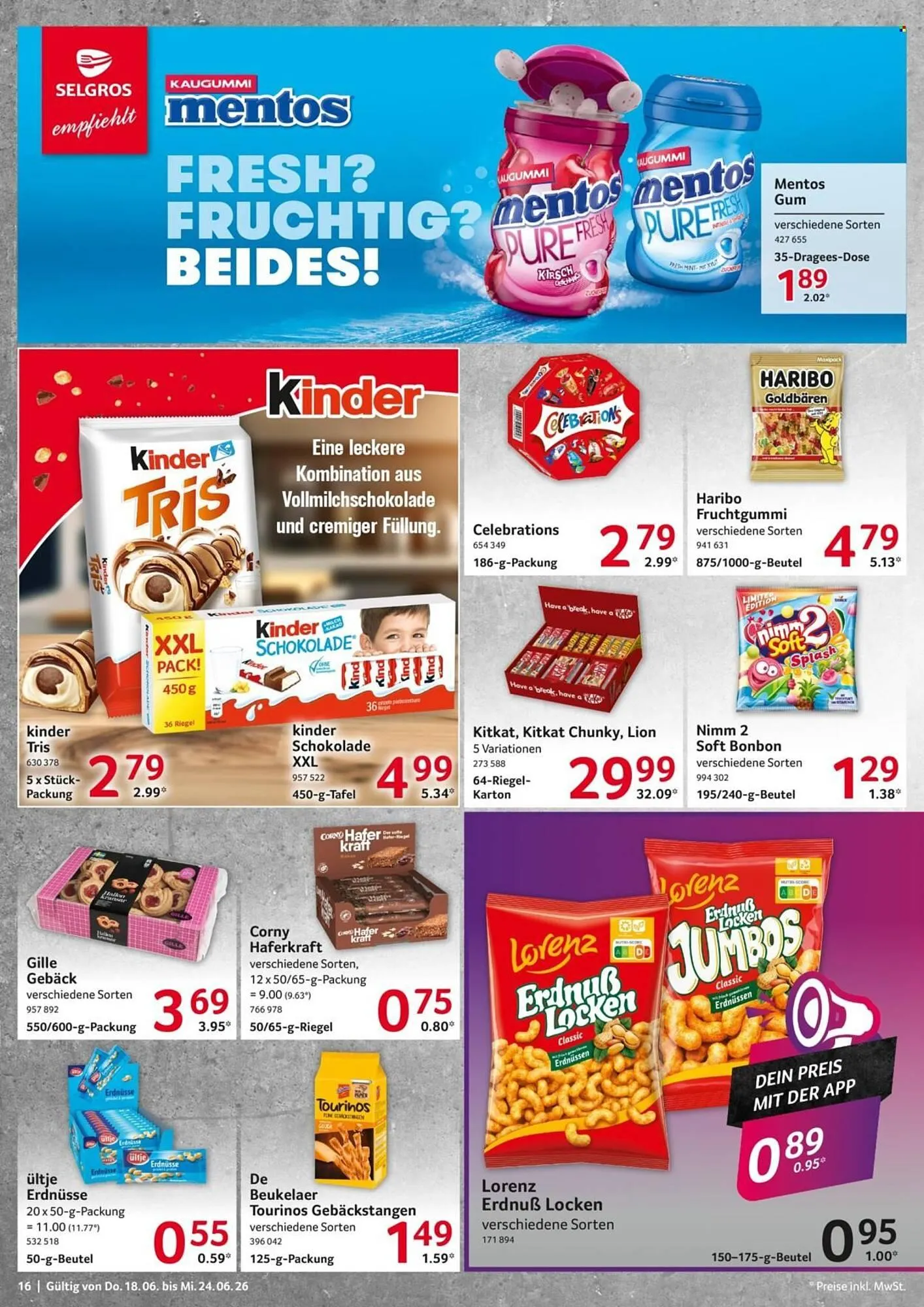 Selgros Prospekt von 18. Juni bis 24. Juni 2026 - Prospekt seite 16