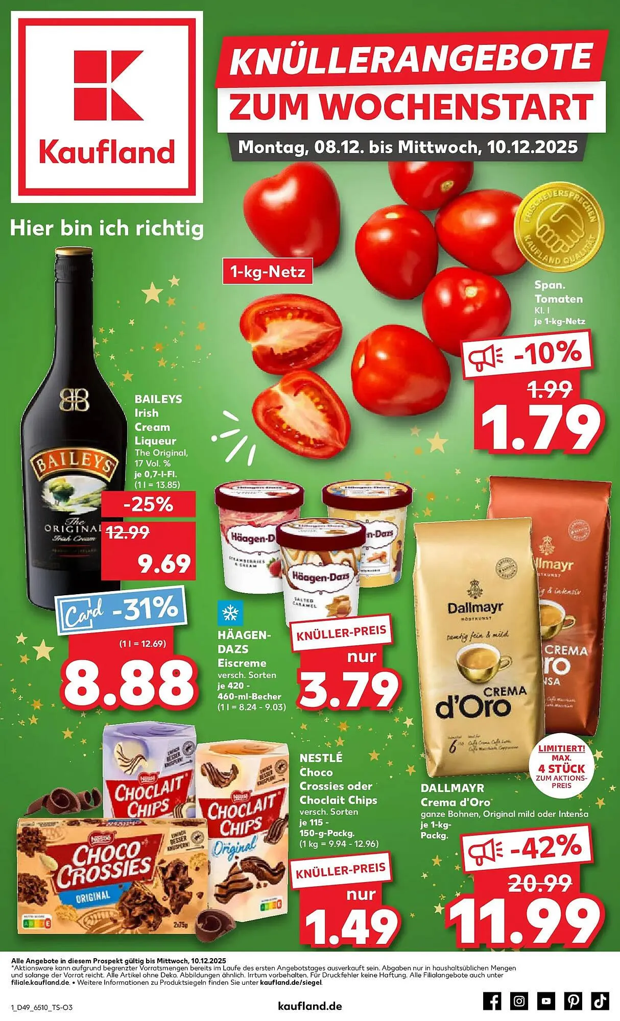 Kaufland Prospekt von 7. Dezember bis 10. Dezember 2025 - Prospekt seite 1