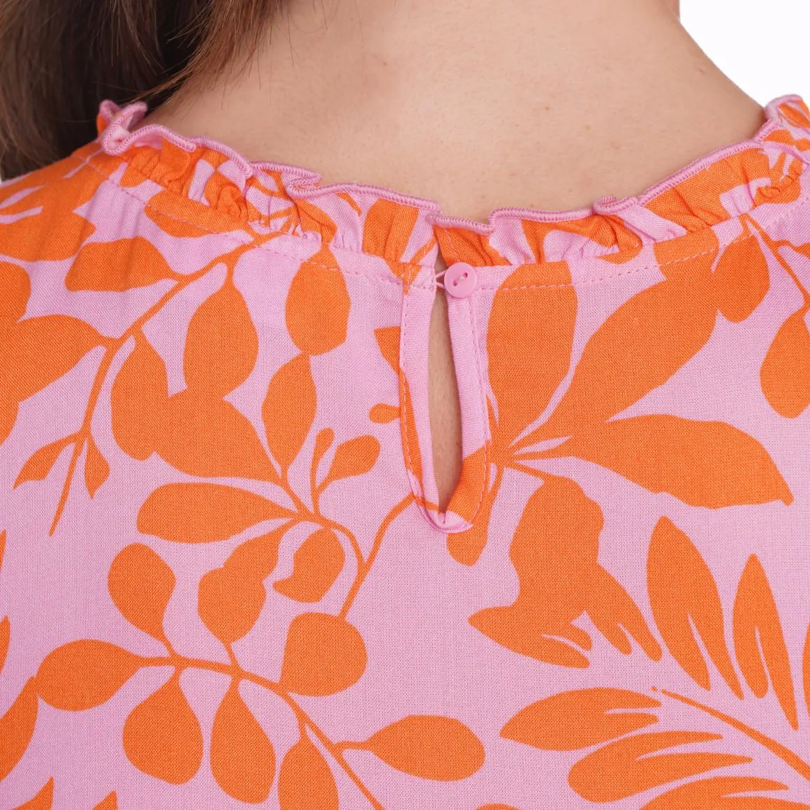 Damen Maxikleid mit floralem Allover