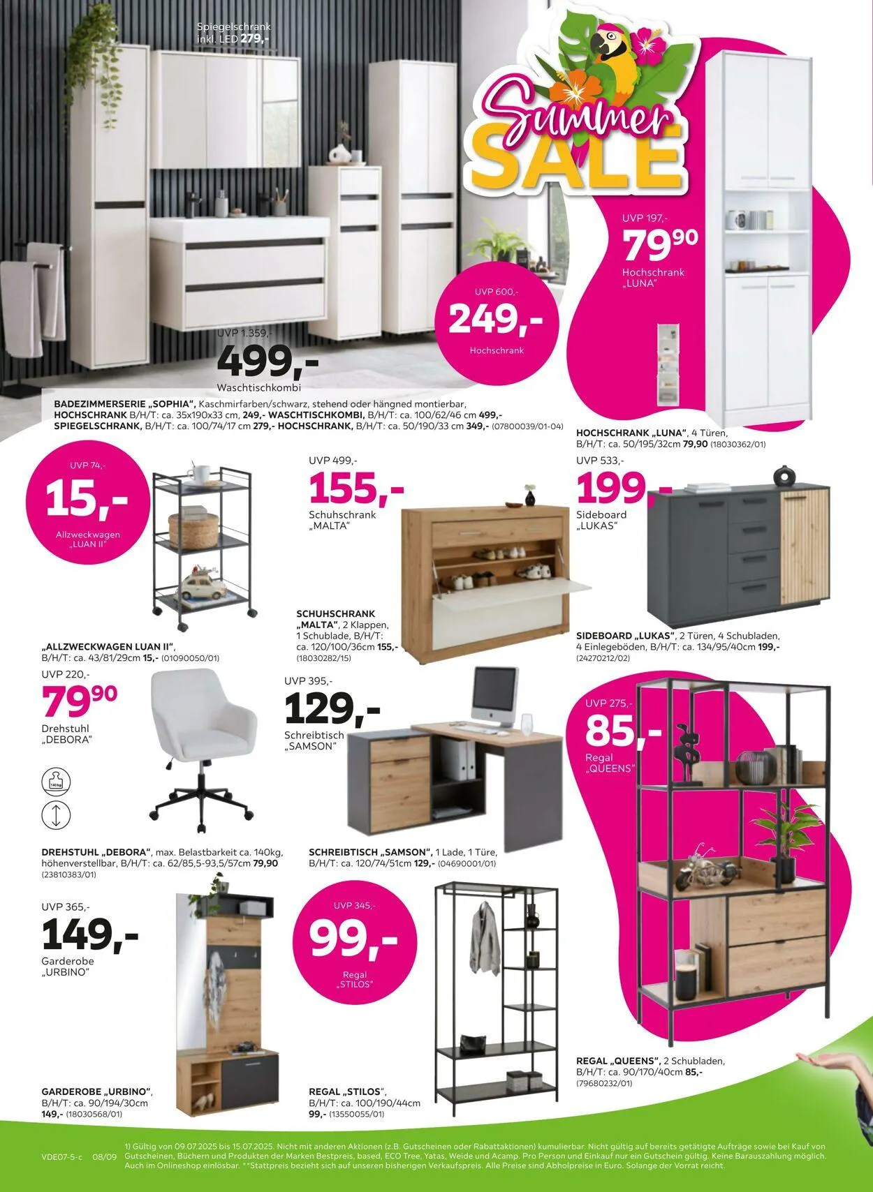 Mömax Aktueller Prospekt von 7. Juli bis 15. Juli 2025 - Prospekt seite 8