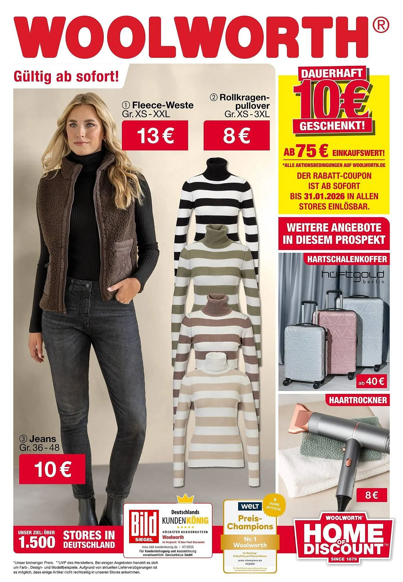 Woolworth Prospekt von 5. November bis 11. November 2025 - Prospekt seite 1