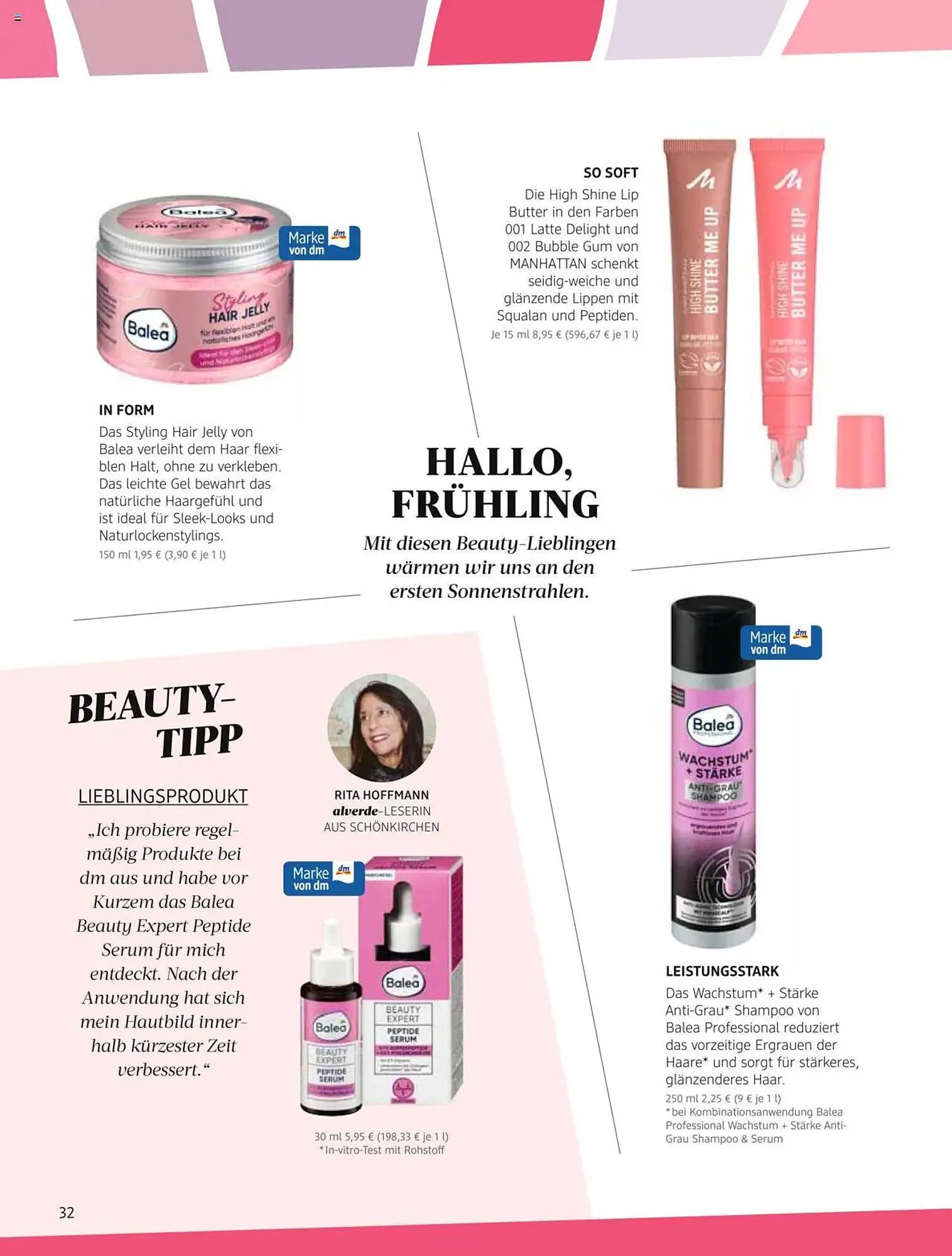 dm drogerie Prospekt von 1. März bis 31. März 2025 - Prospekt seite 32