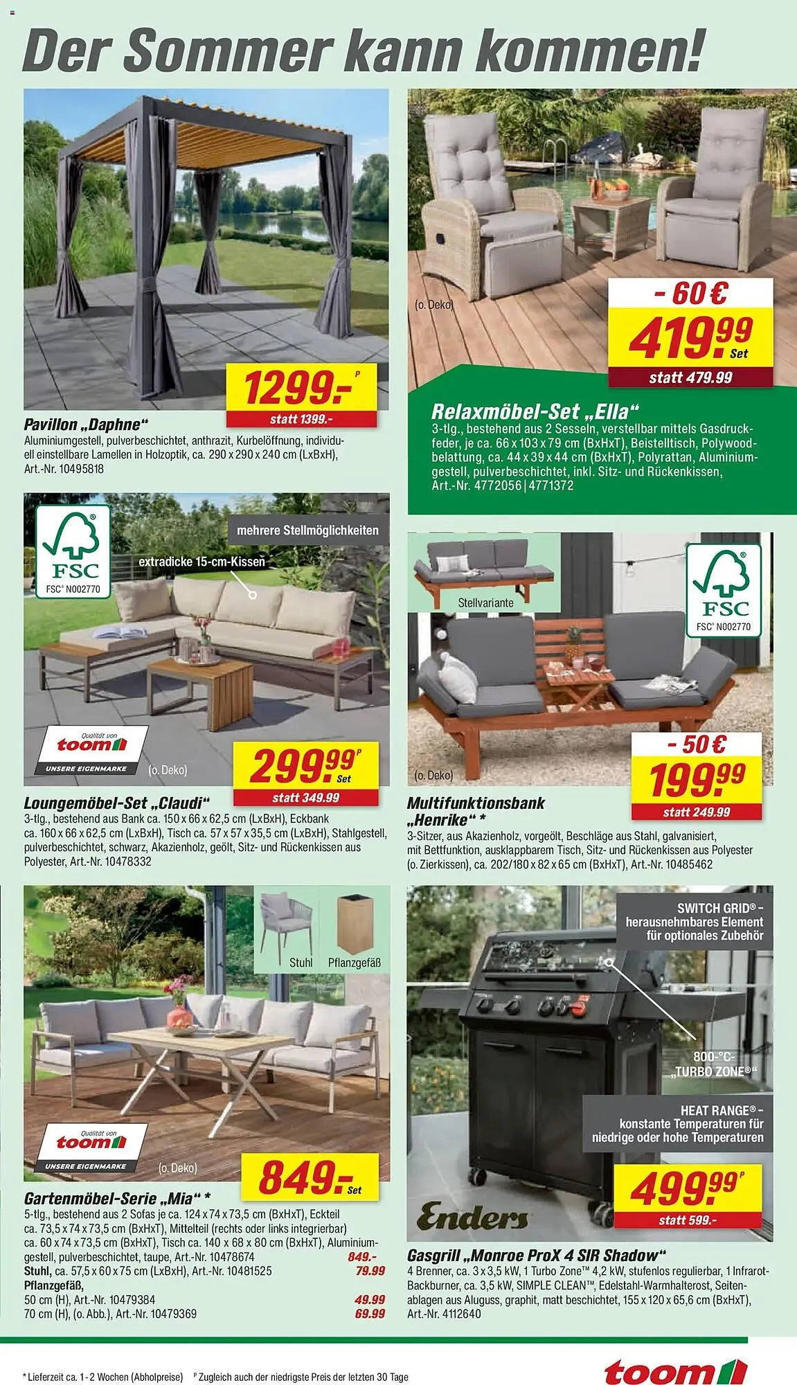 Toom Baumarkt Prospekt von 2. Mai bis 8. Mai 2026 - Prospekt seite 15