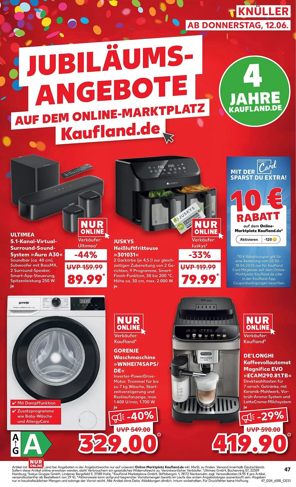 Kaufland Prospekt von 12. Juni bis 18. Juni 2025 - Prospekt seite 47