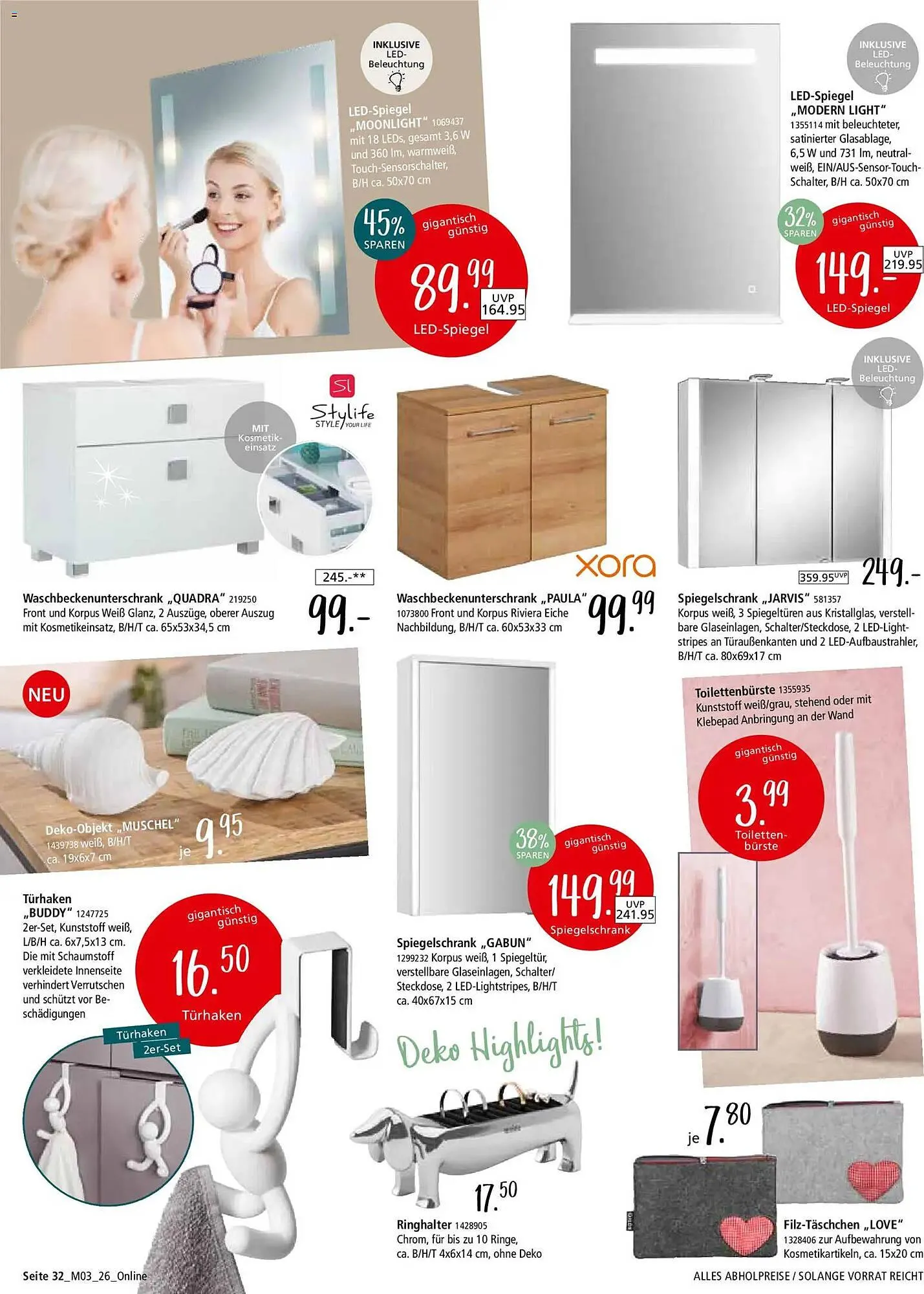 Zurbrüggen Prospekt von 9. Februar bis 22. Februar 2026 - Prospekt seite 32