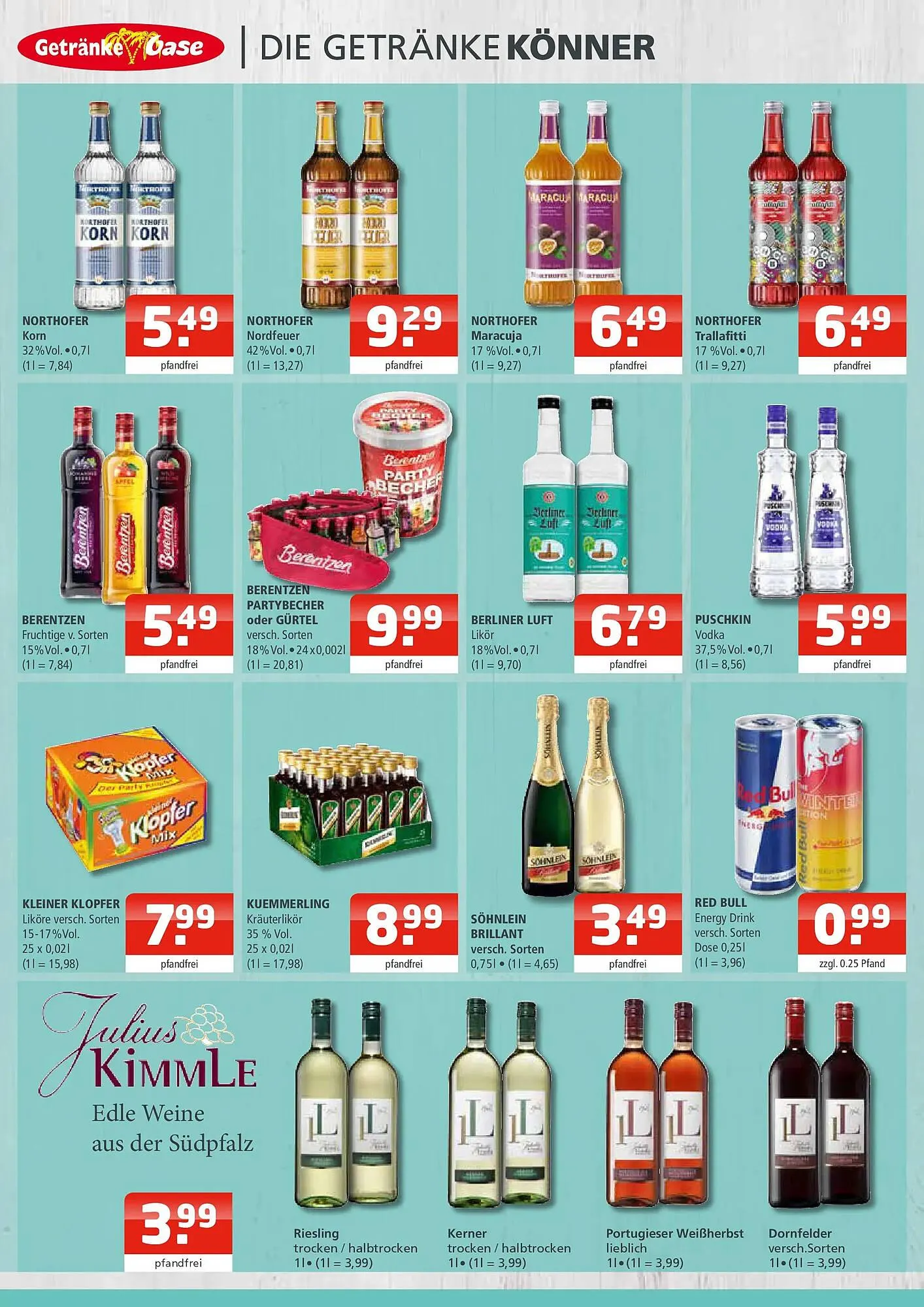 Getränke Oase Prospekt von 8. Februar bis 14. Februar 2026 - Prospekt seite 2
