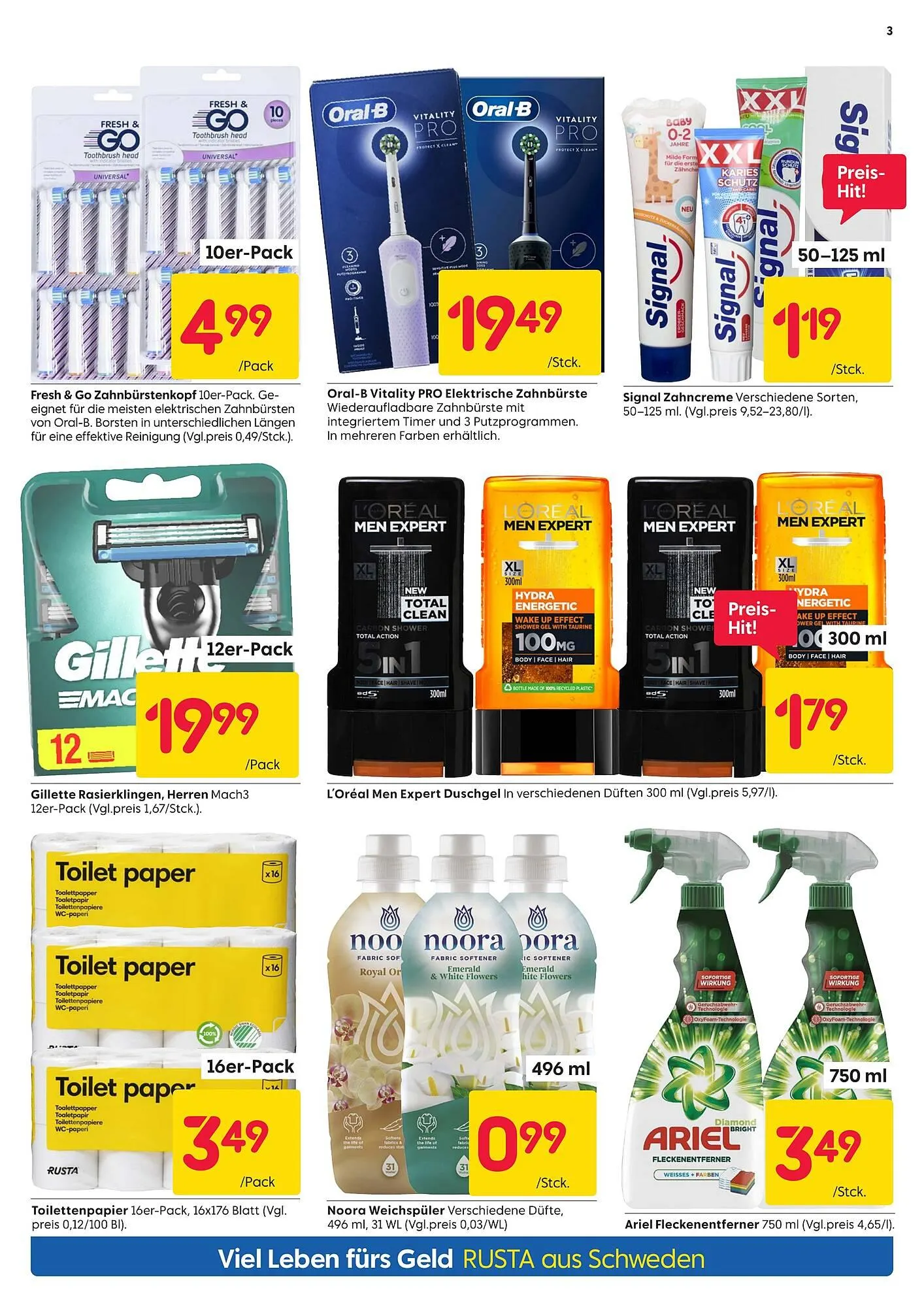 Rusta Prospekt von 30. August bis 6. September 2025 - Prospekt seite 3