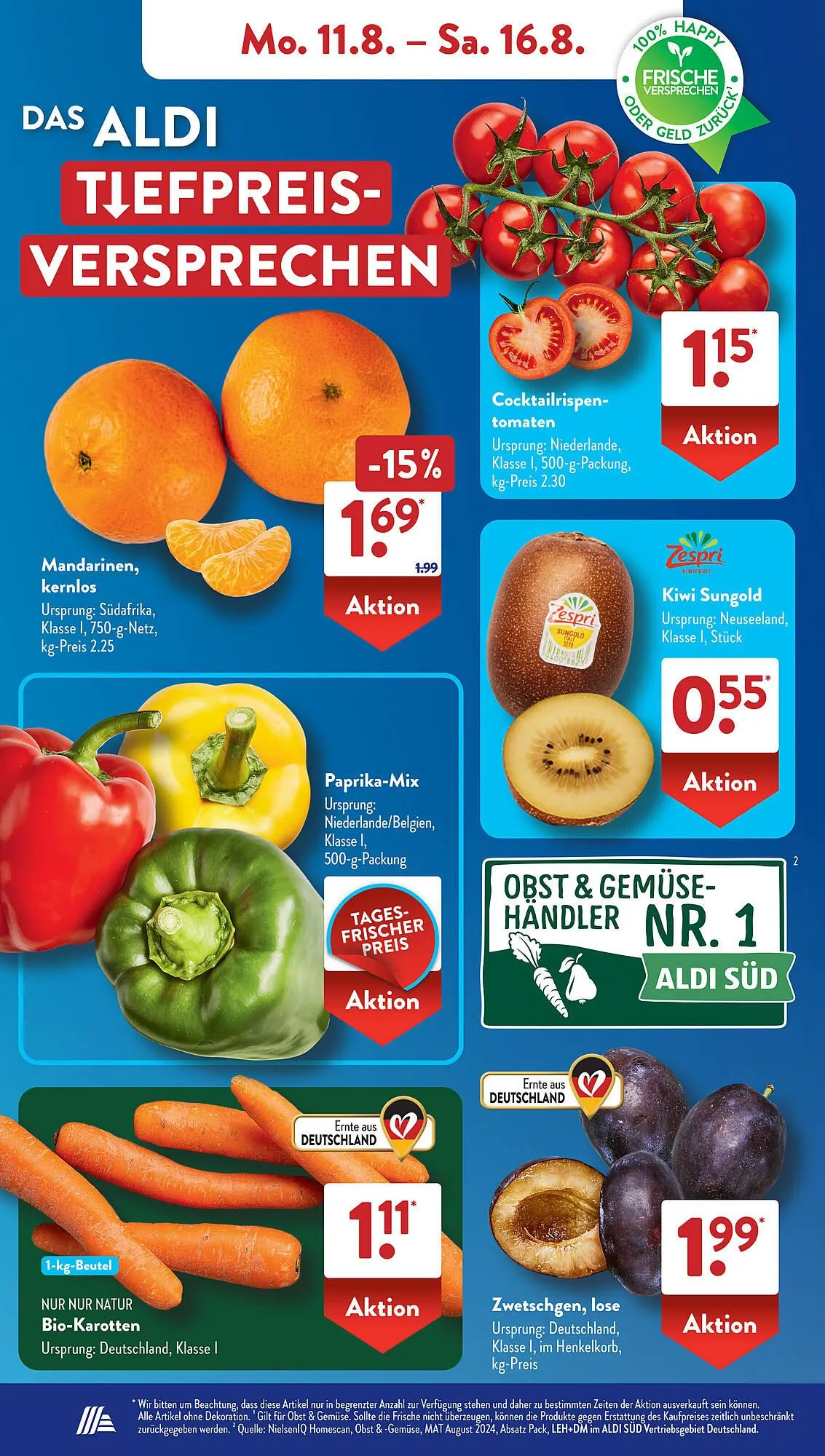 Aldi Süd Prospekt von 11. August bis 16. August 2025 - Prospekt seite 4