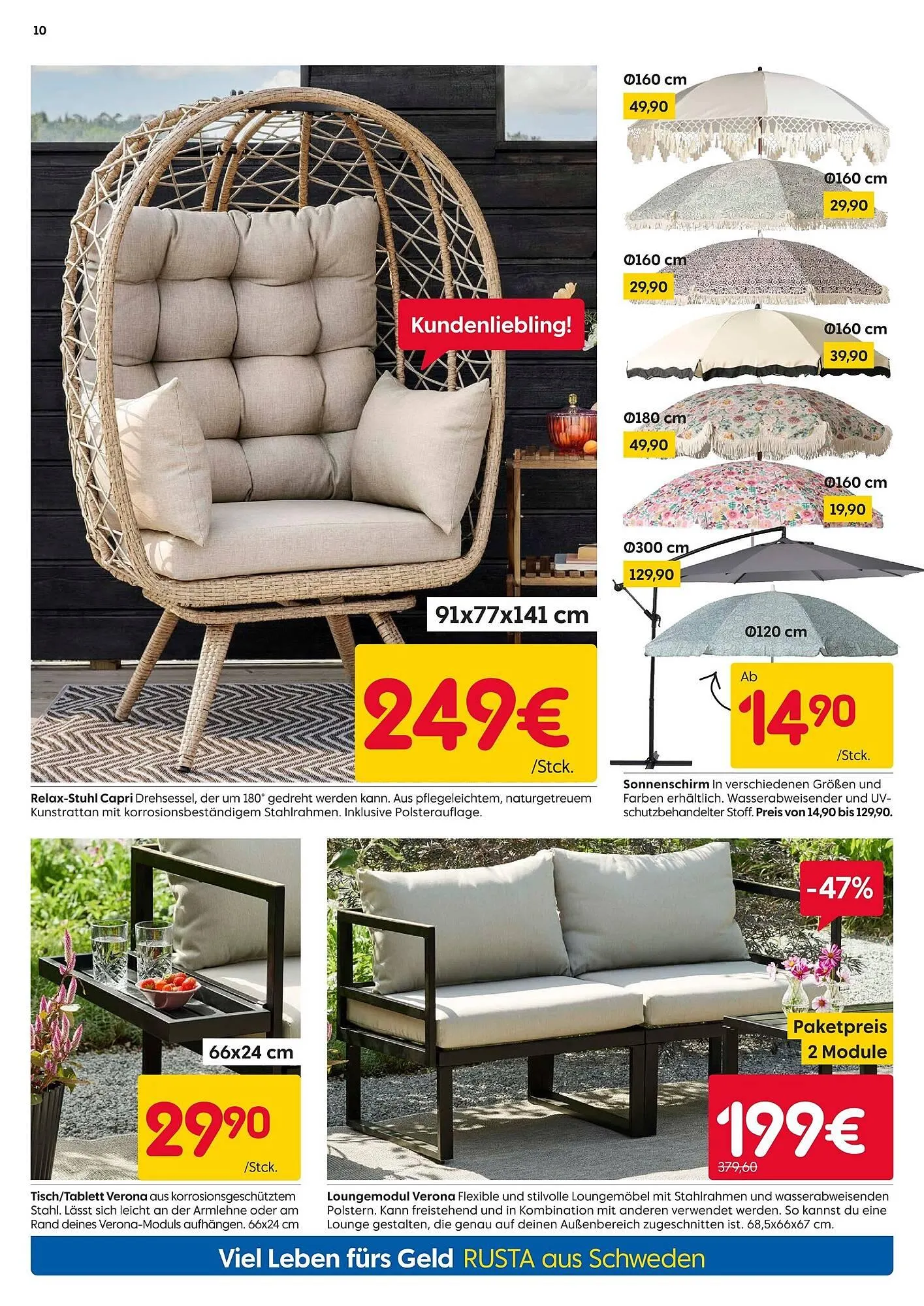 Rusta Prospekt von 14. März bis 20. März 2026 - Prospekt seite 10