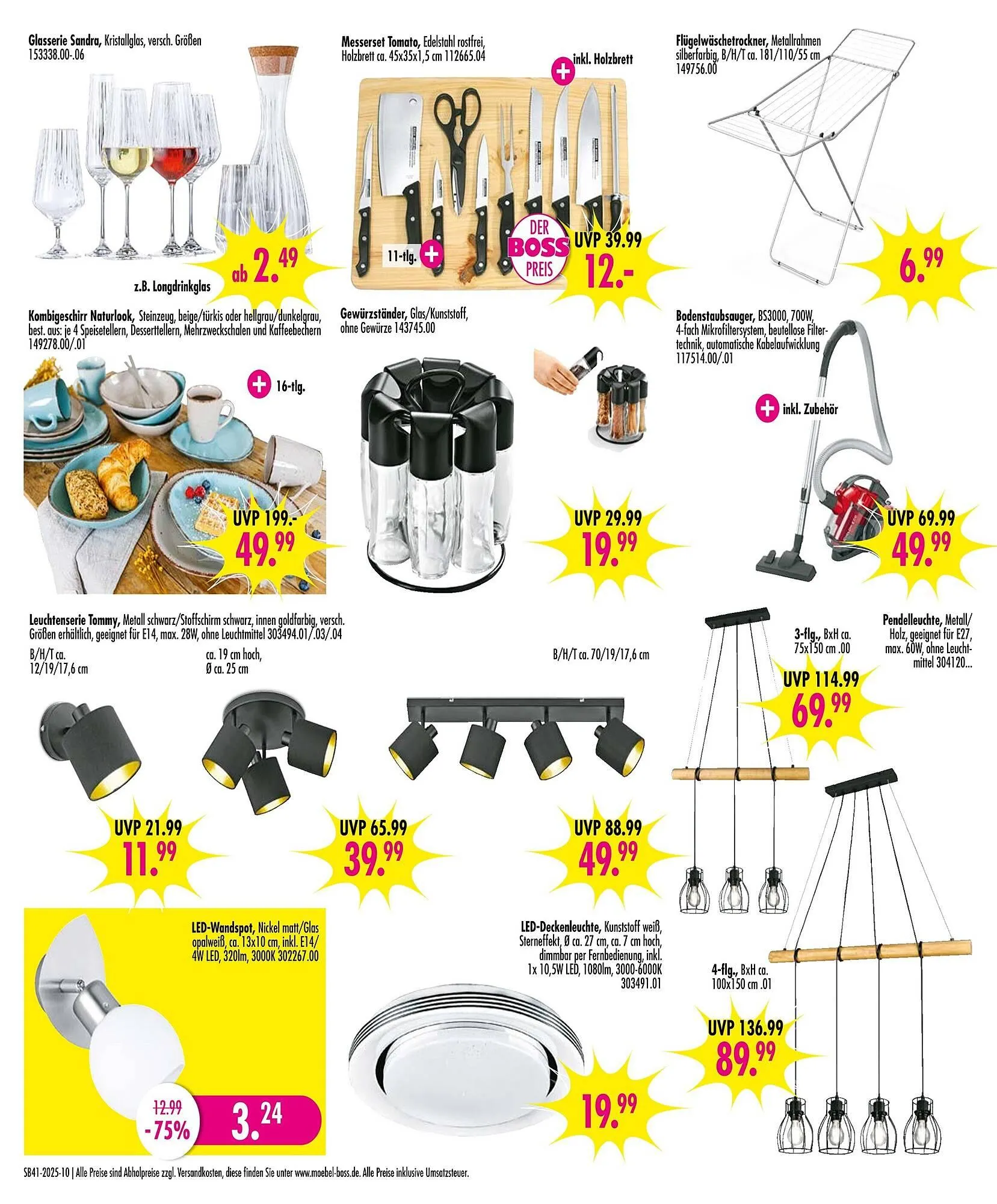 Möbel Boss Prospekt von 4. Oktober bis 10. Oktober 2025 - Prospekt seite 10