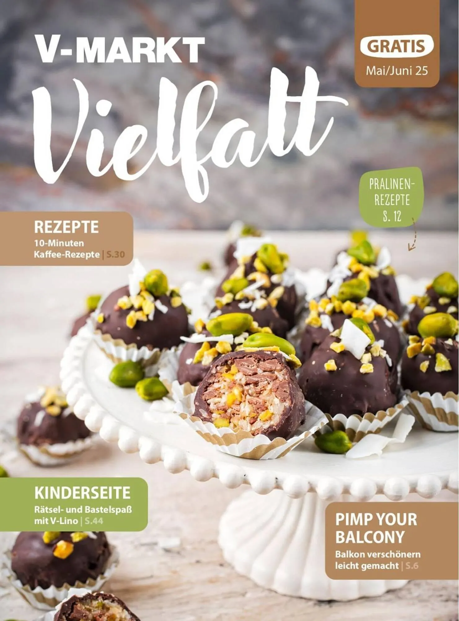 V Markt Prospekt von 8. Mai bis 30. Juni 2025 - Prospekt seite 1