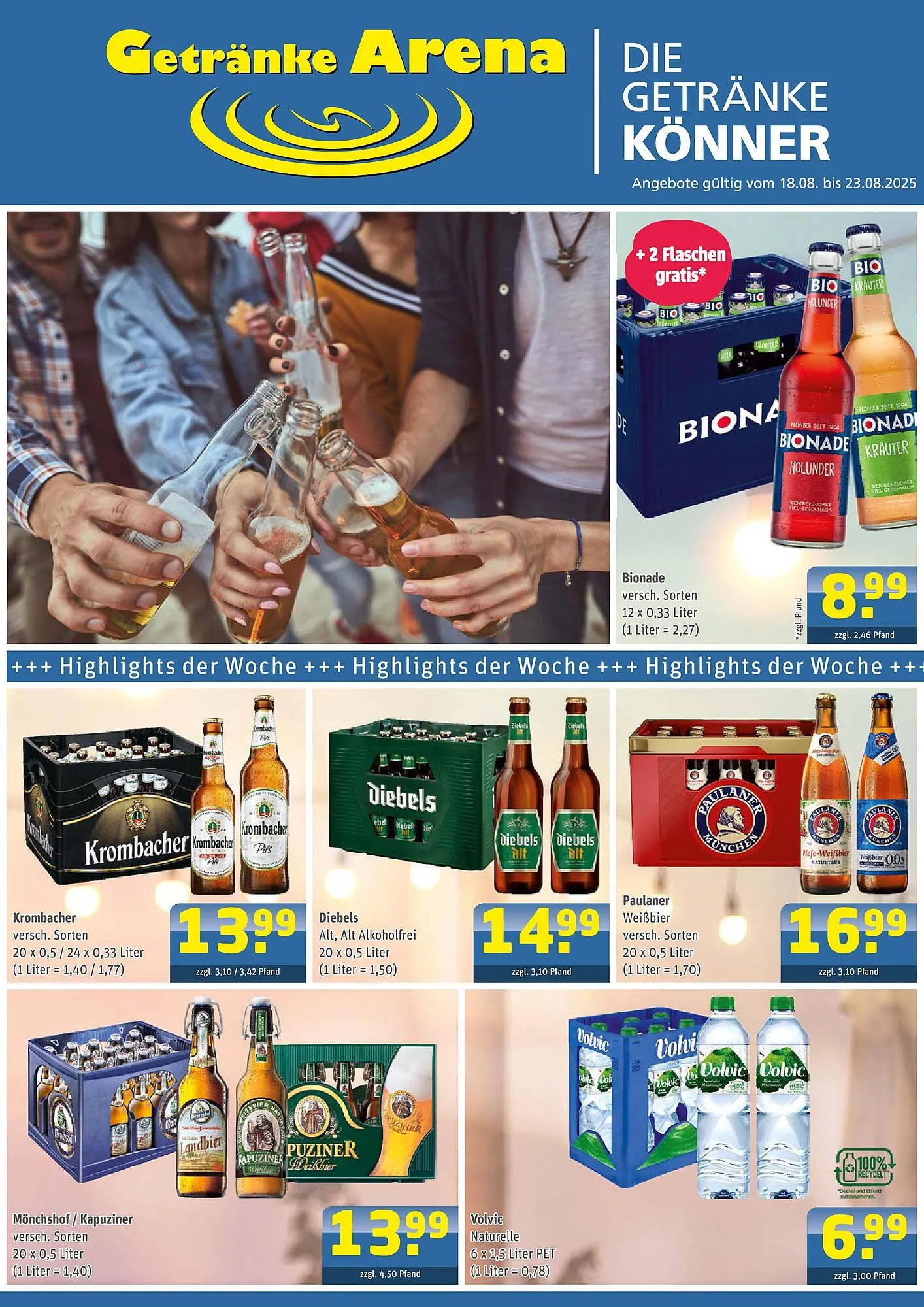 Getränke Arena Prospekt - 1