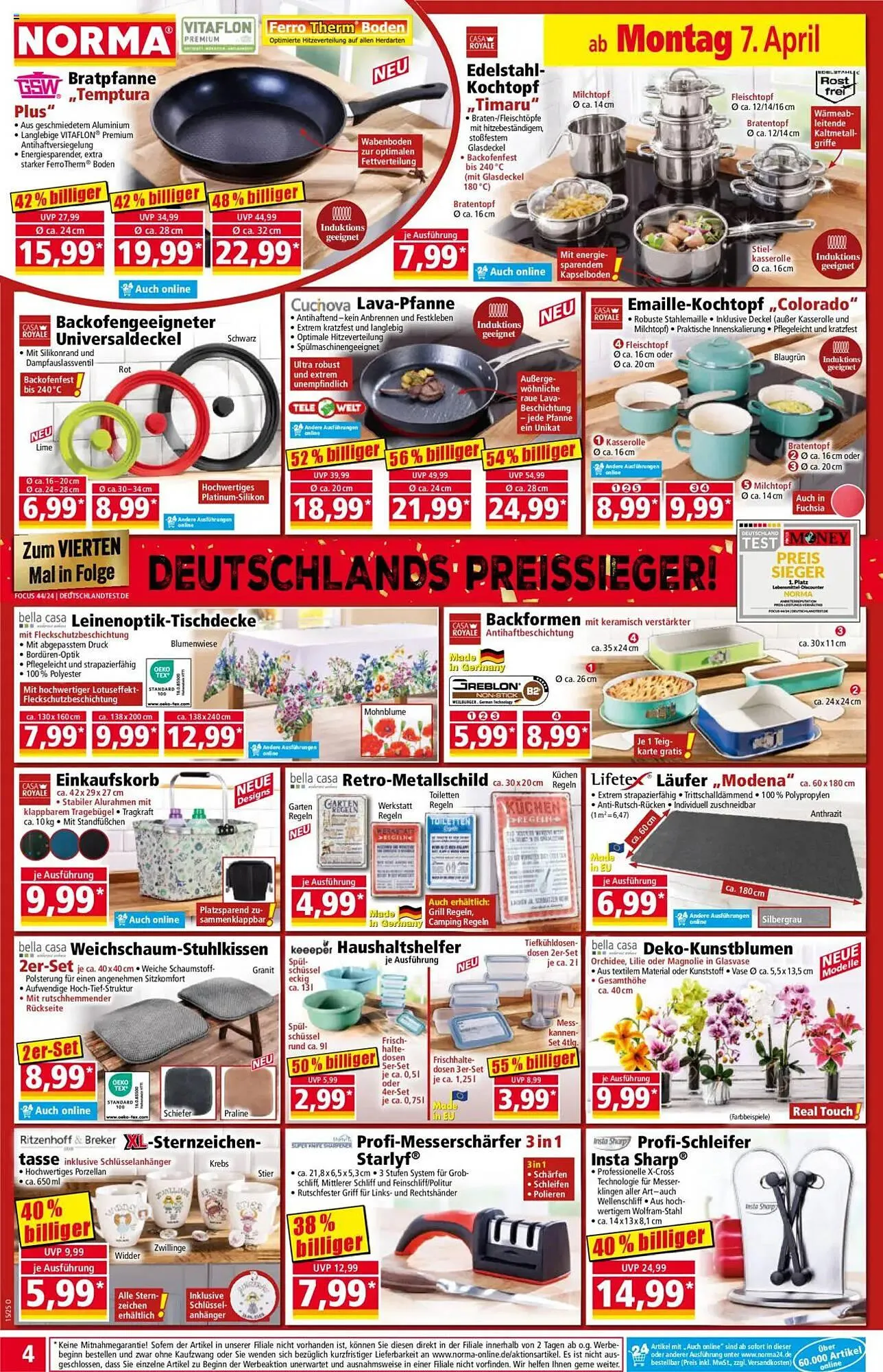 Norma Prospekt von 7. April bis 12. April 2025 - Prospekt seite 4