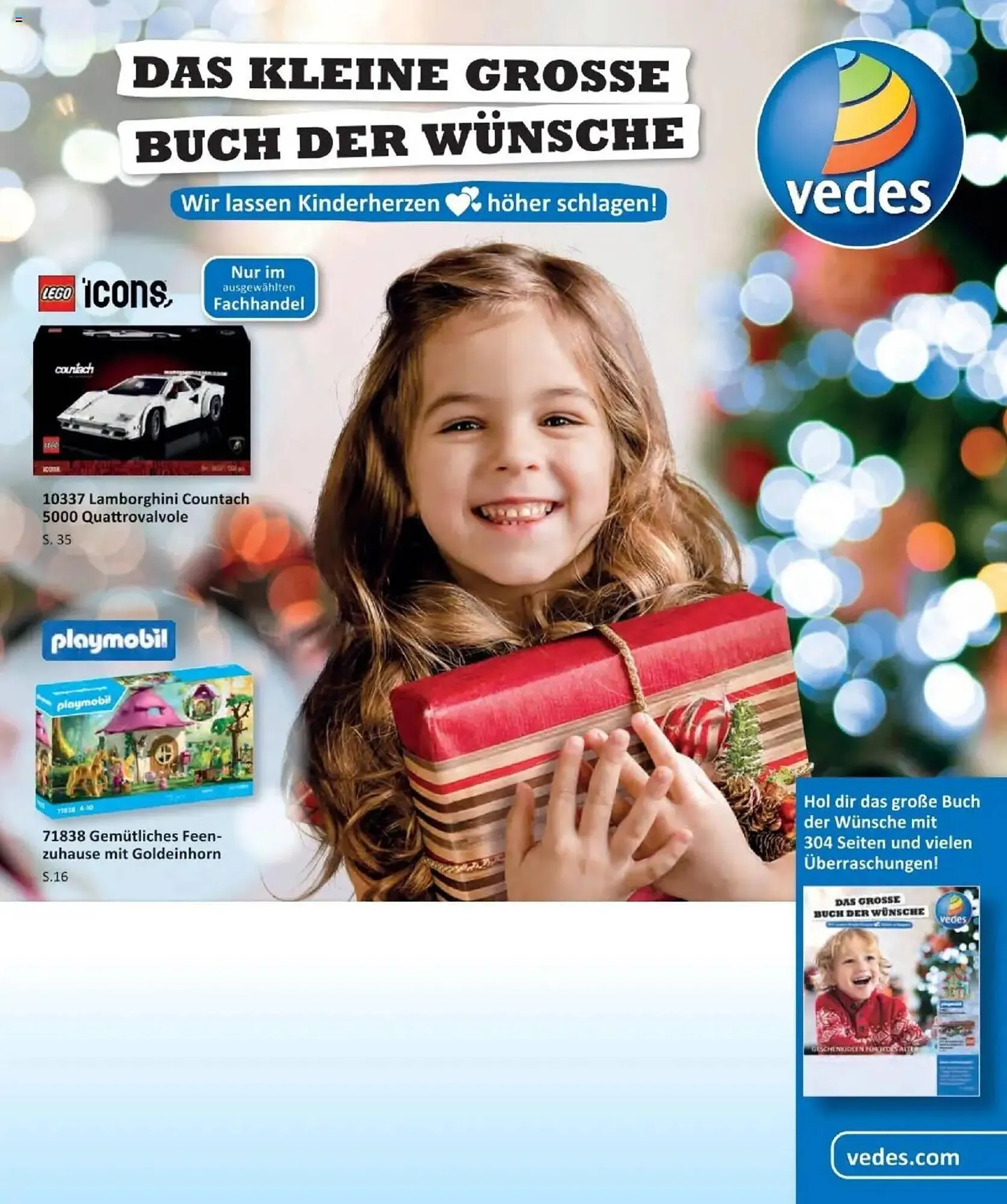 Vedes Prospekt von 18. September bis 24. Dezember 2025 - Prospekt seite 1