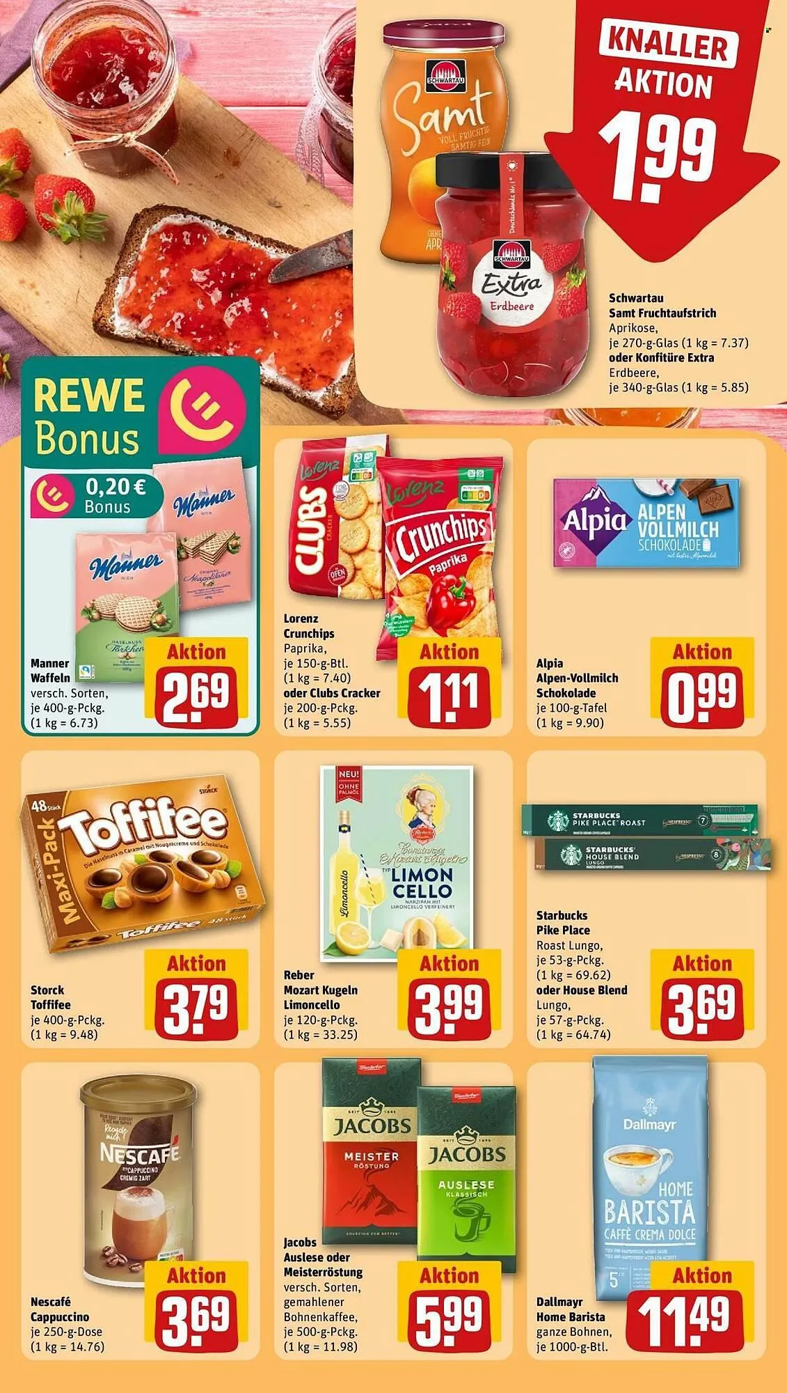 REWE Prospekt von 21. April bis 27. April 2025 - Prospekt seite 19