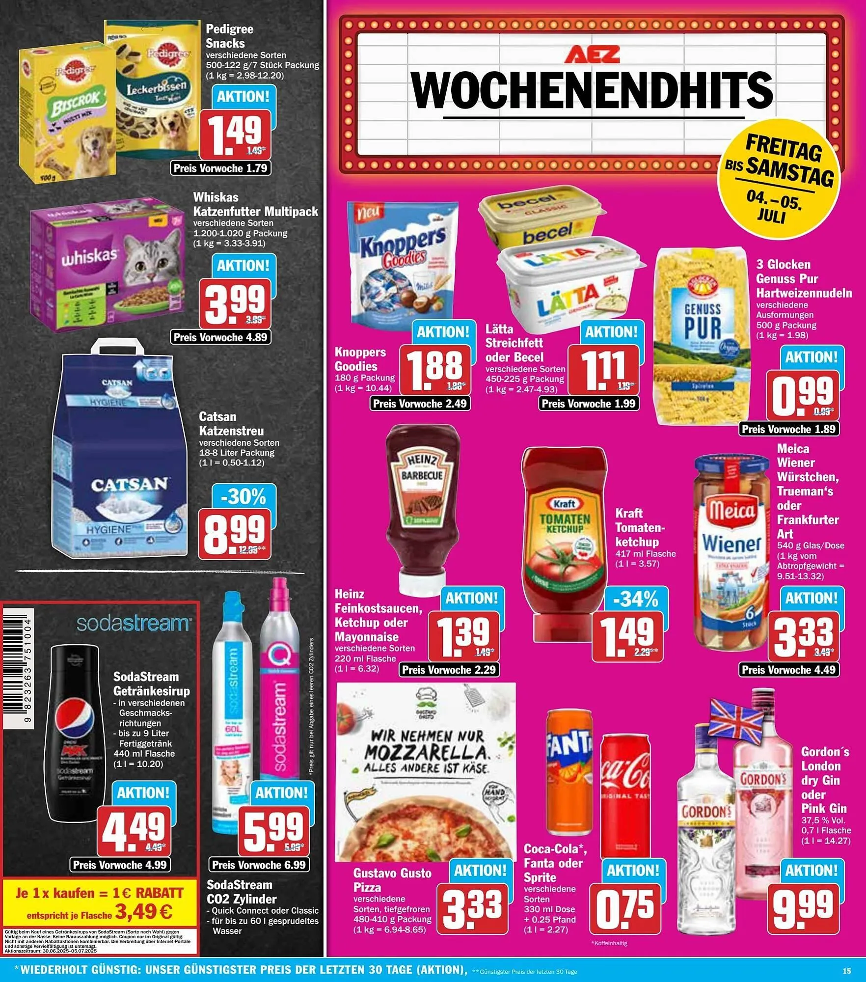 AEZ Prospekt von 30. Juni bis 5. Juli 2025 - Prospekt seite 15