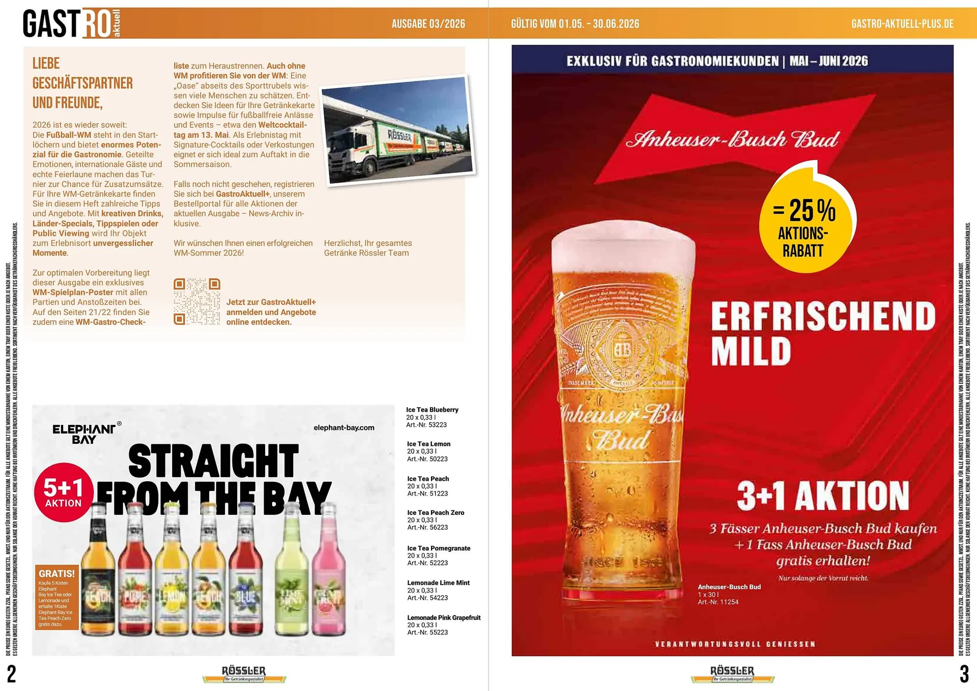 Getränke Rössler Prospekt von 1. Mai bis 30. Juni 2026 - Prospekt seite 2