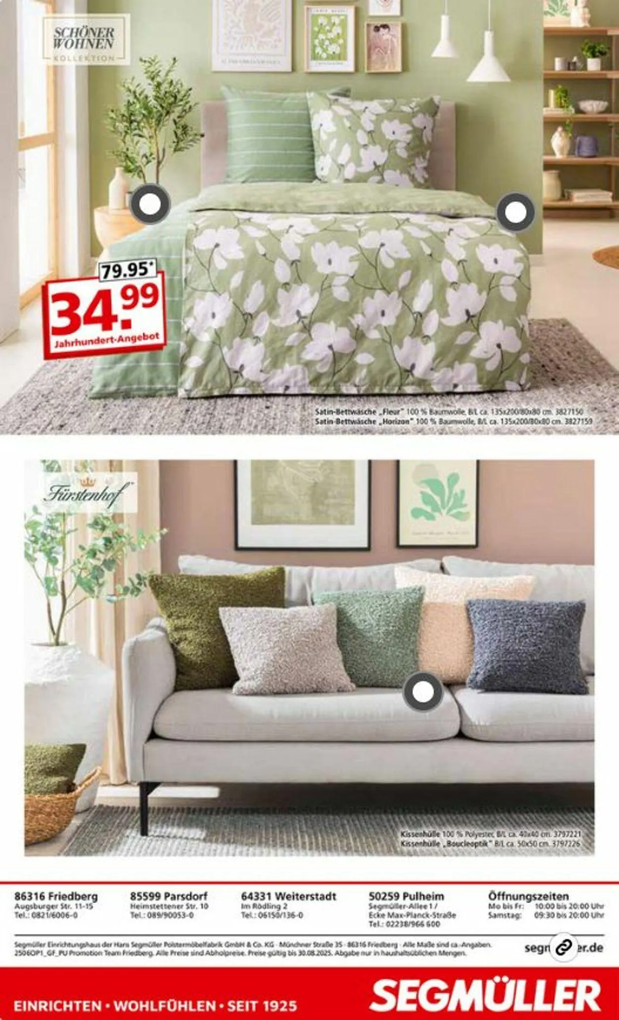SEGMÜLLER von 31. Mai bis 30. August 2025 - Prospekt seite 20