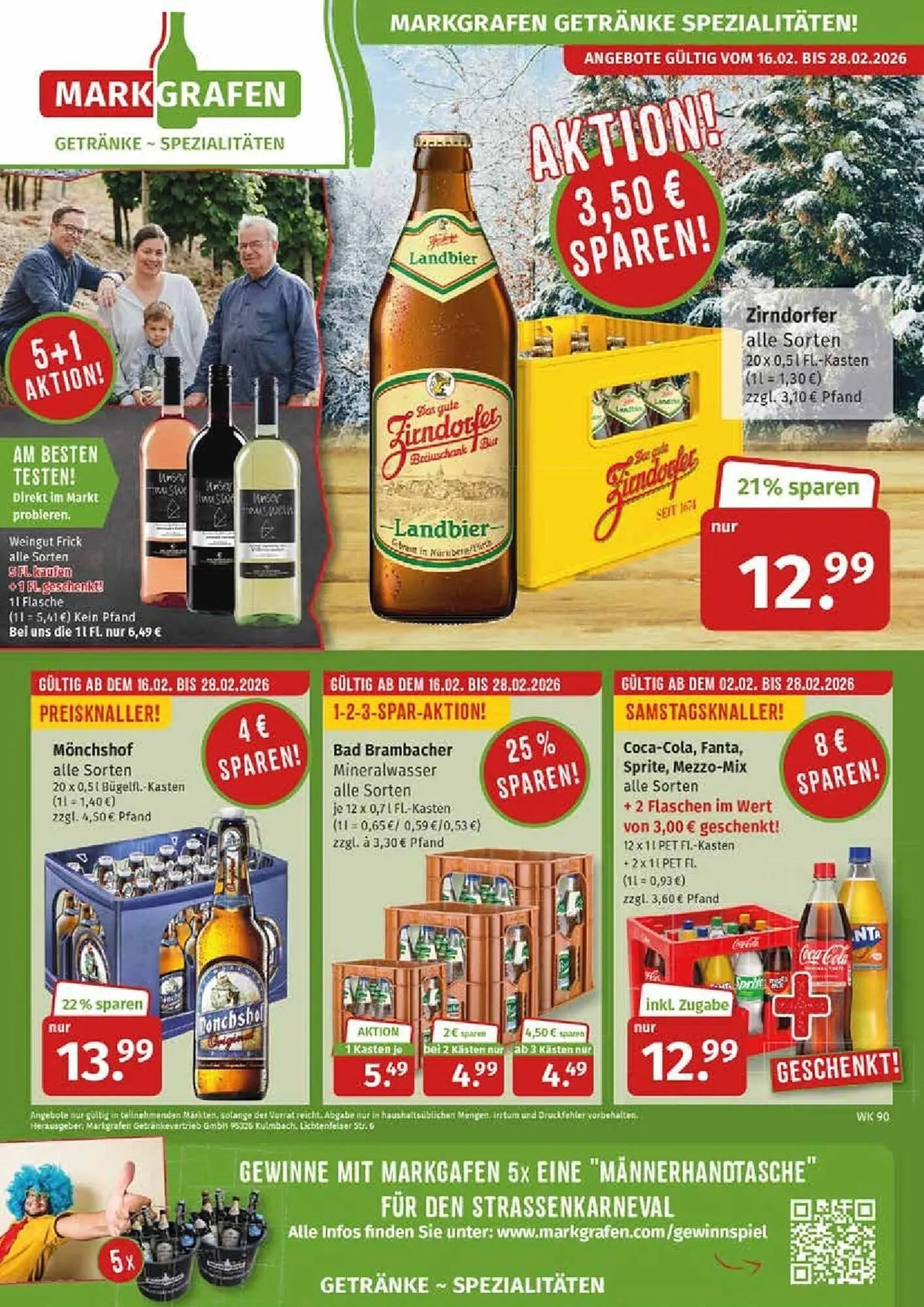 Markgrafen Prospekt von 2. Februar bis 14. Februar 2026 - Prospekt seite 8