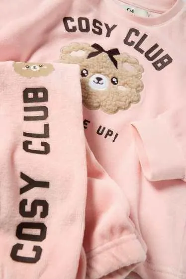 Poodle - winter pyjamas - 2 piece