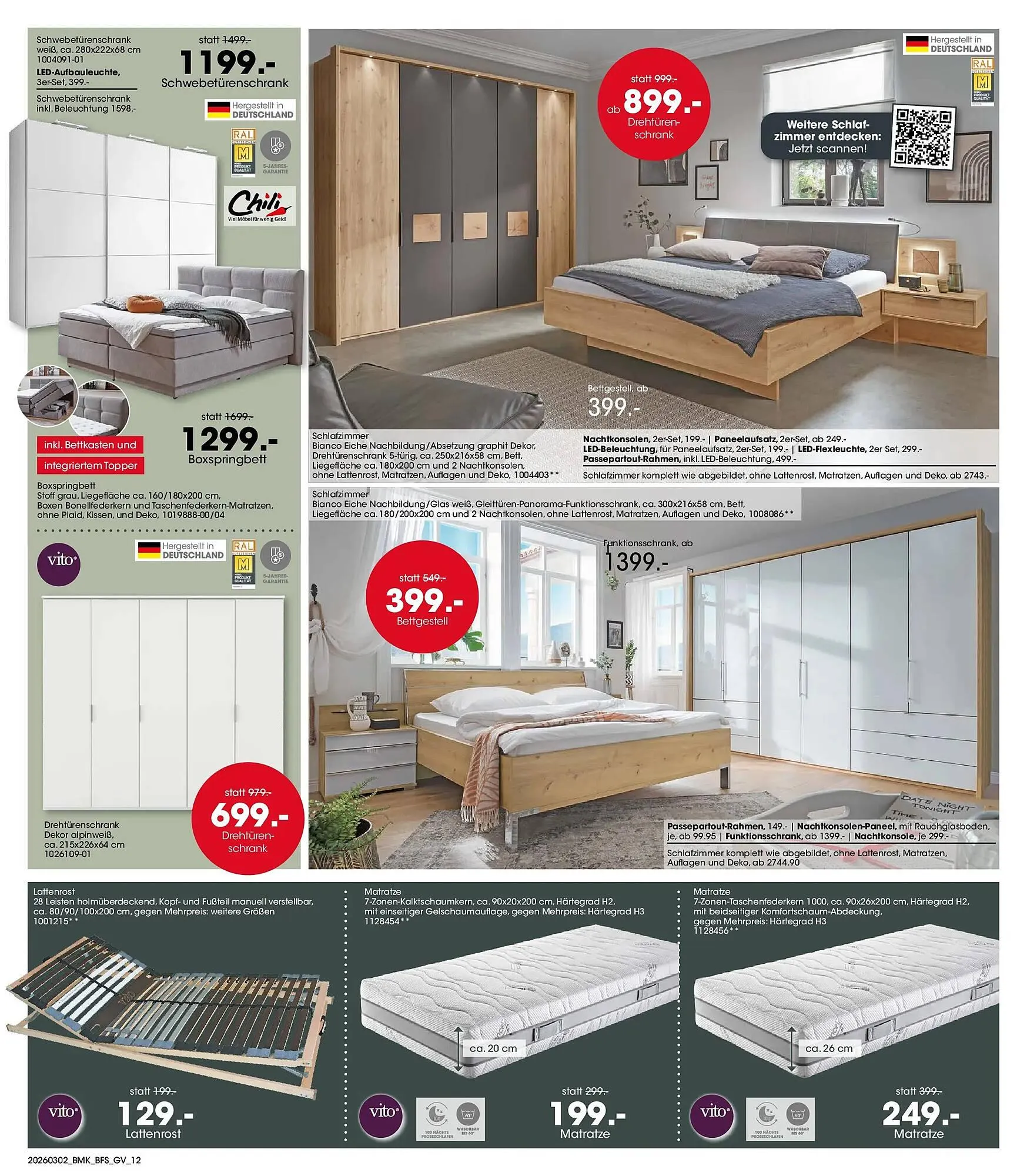 Möbel Martin Prospekt von 1. März bis 31. März 2026 - Prospekt seite 12
